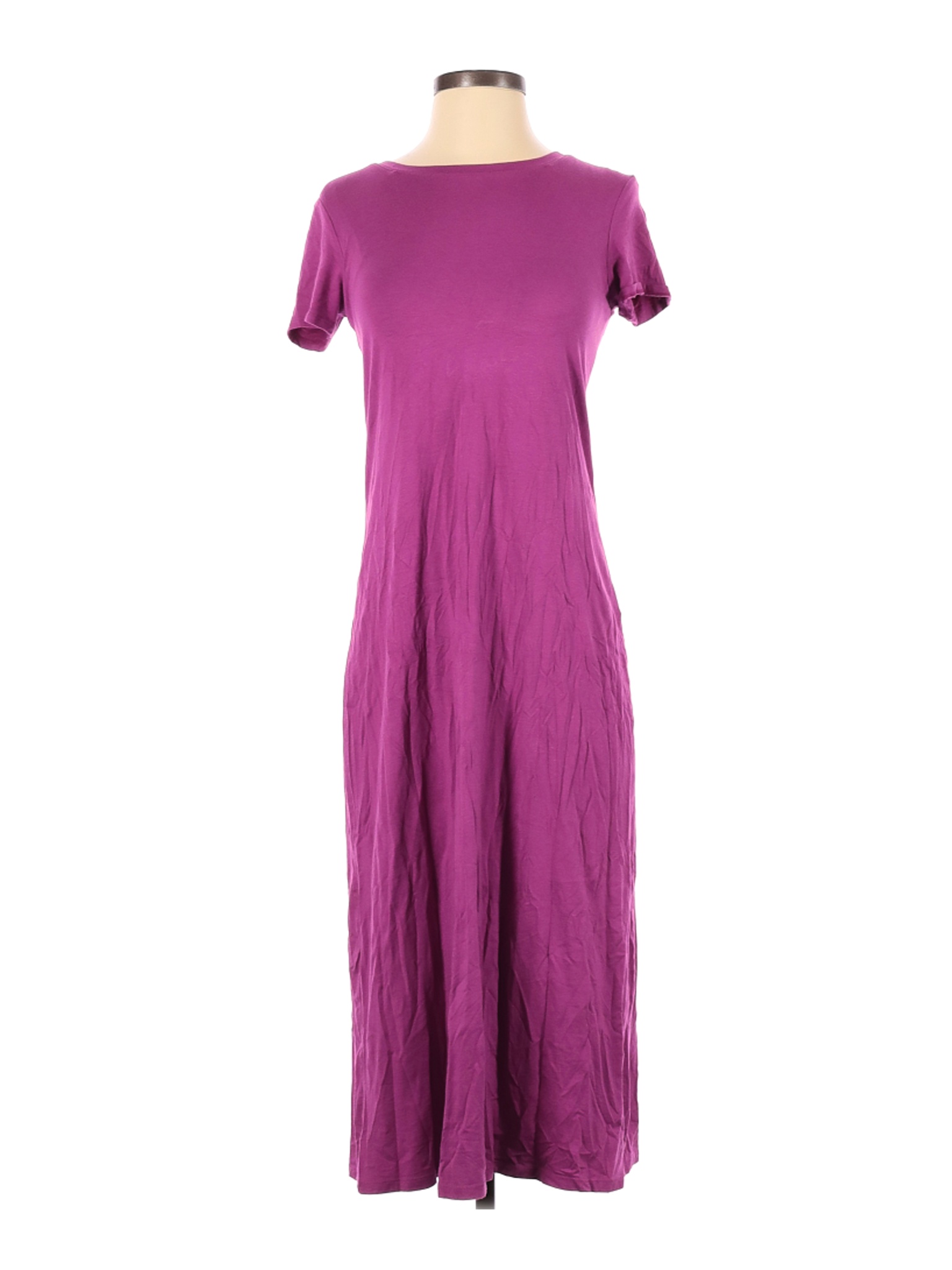 Uniqlo Women Purple Casual Dress S | eBay