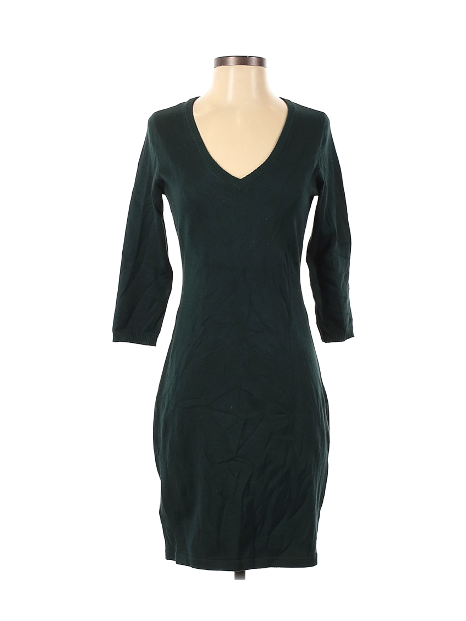 Calvin Klein Women Green Casual Dress S | eBay