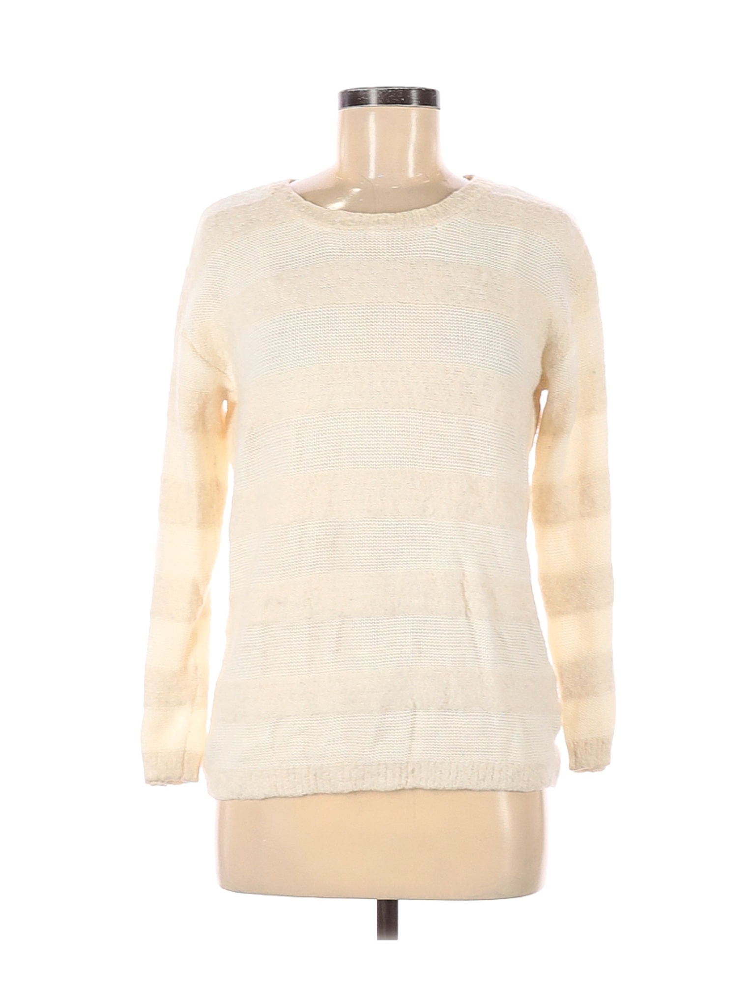 Joseph A. Women Ivory Pullover Sweater M | eBay