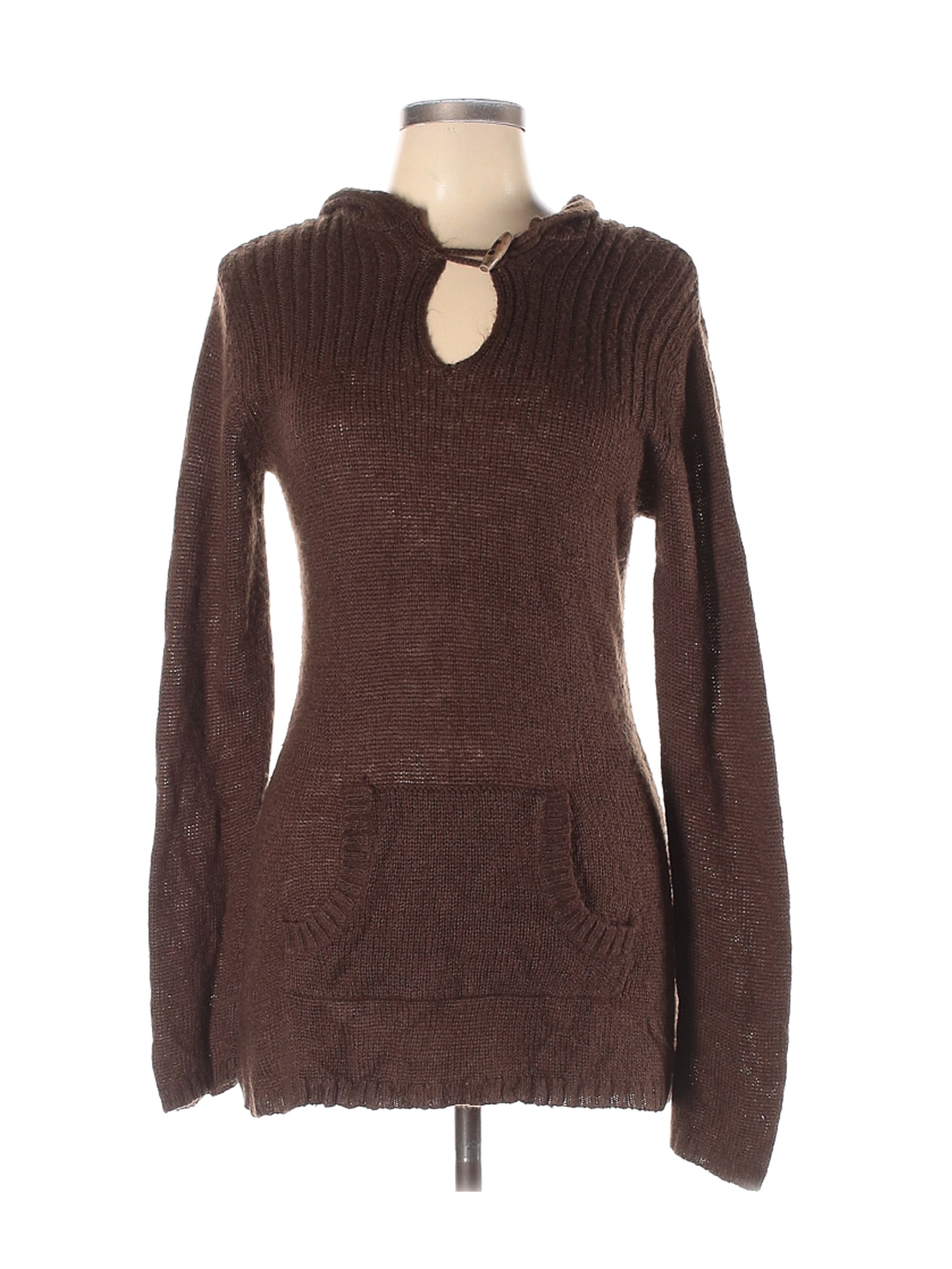 brown pullover jacket