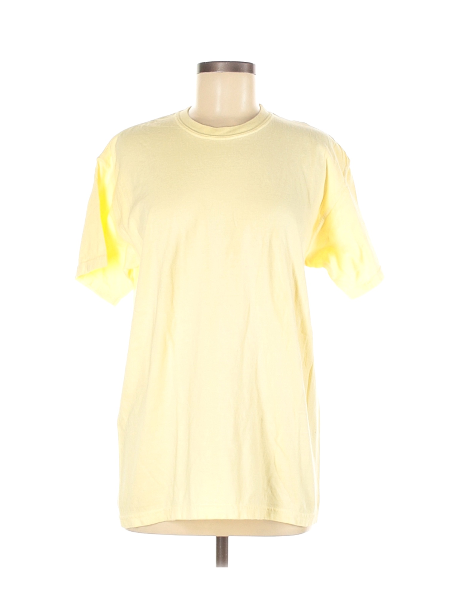 Comfort Colors Women Yellow Short Sleeve T-Shirt M | eBay