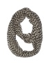 Assorted Brands Chevron-herringbone Gray Tan Scarf One size - photo 1