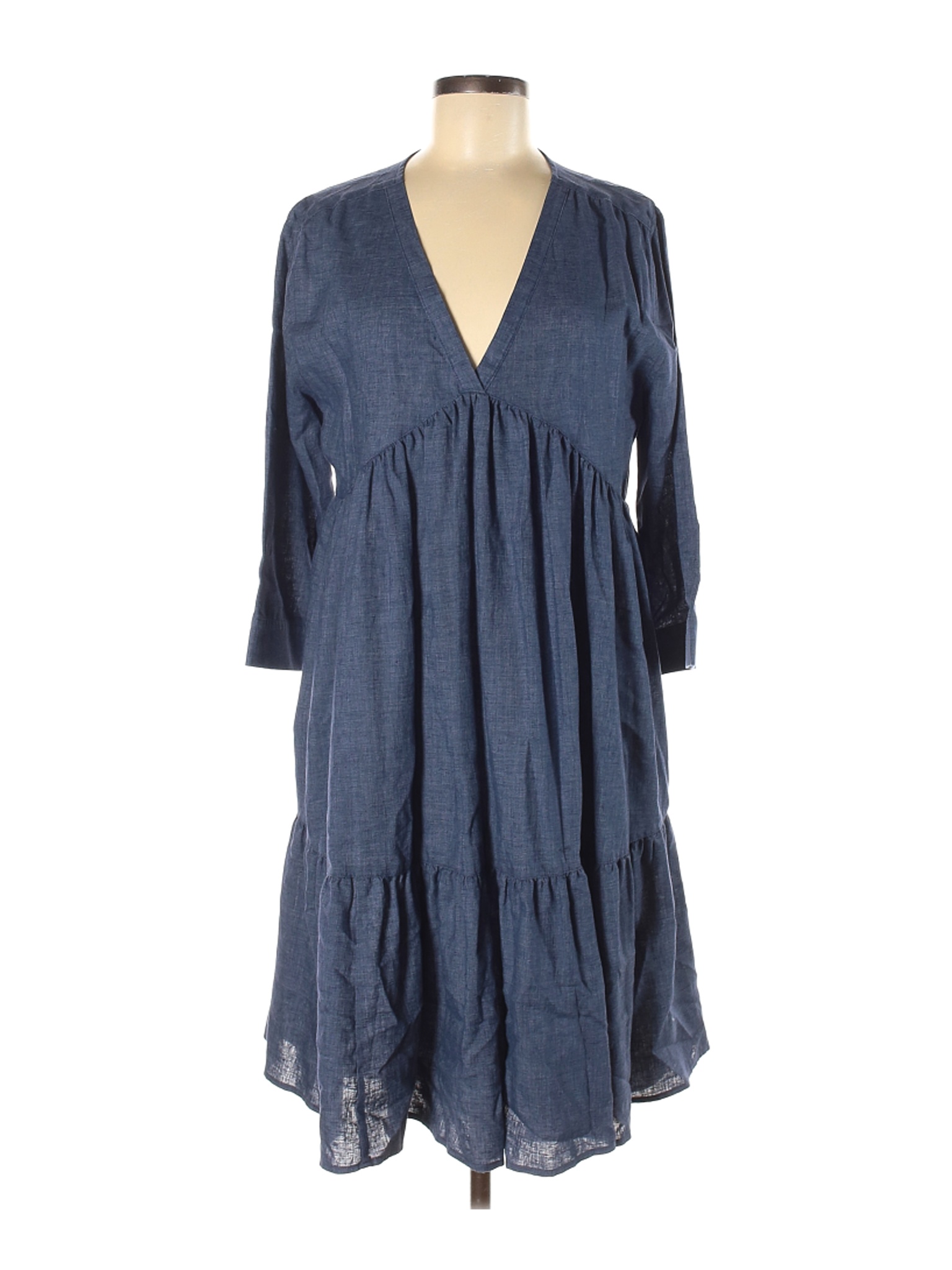 NWT Johnny Was Calme Women Blue Casual Dress M | eBay