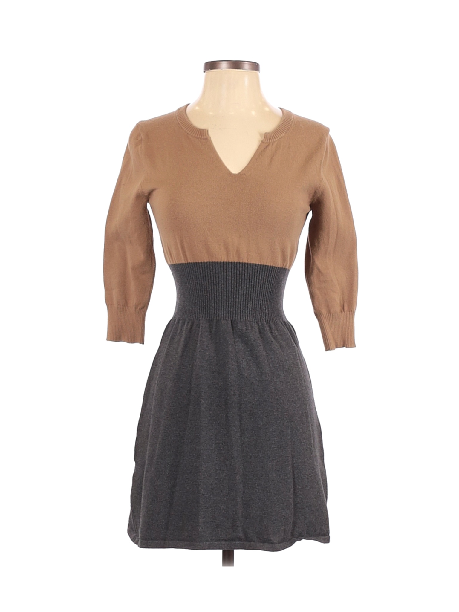 MNG Basics Women Brown Casual Dress S | eBay