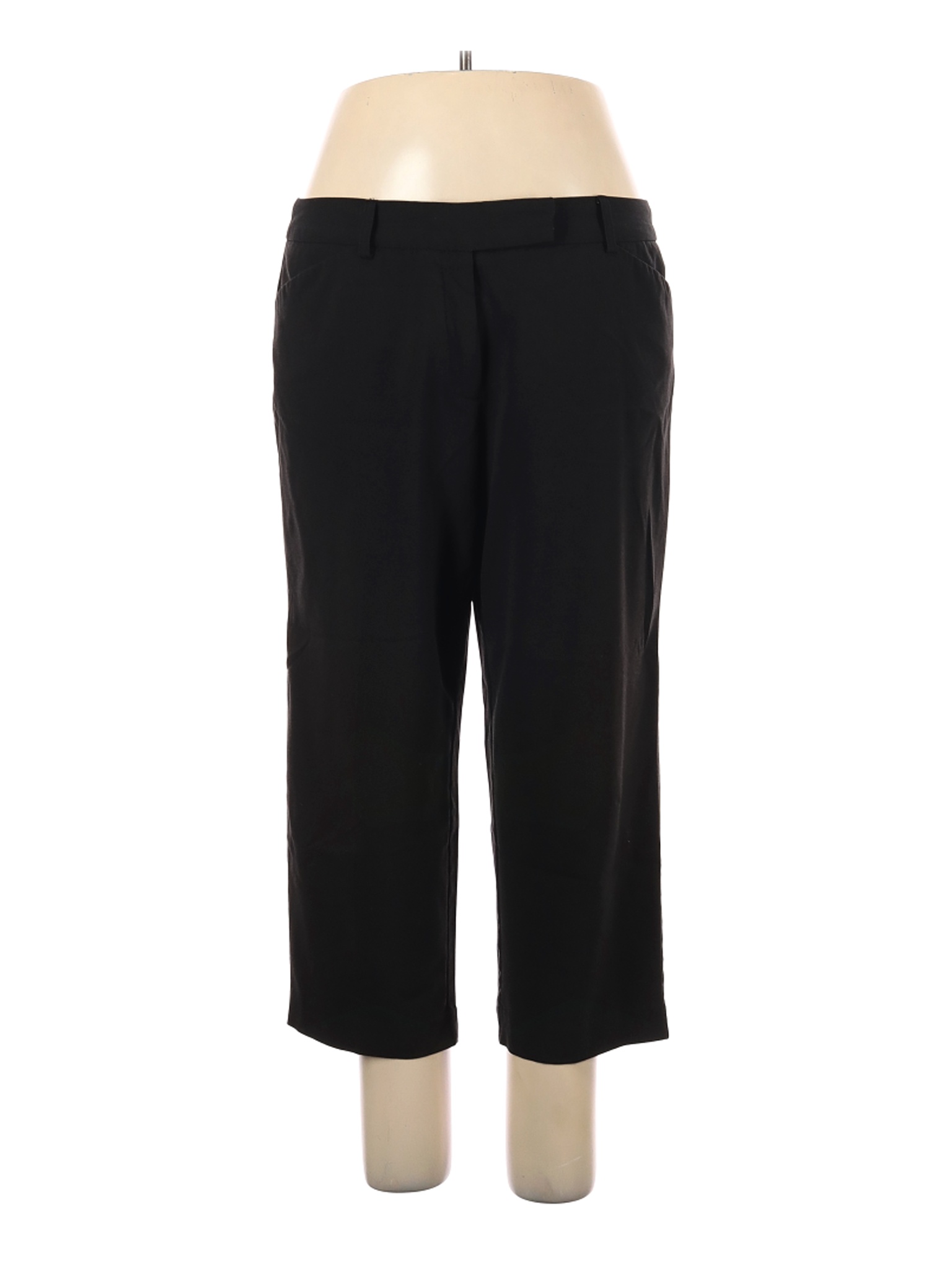 George Women Black Casual Pants 16 | eBay