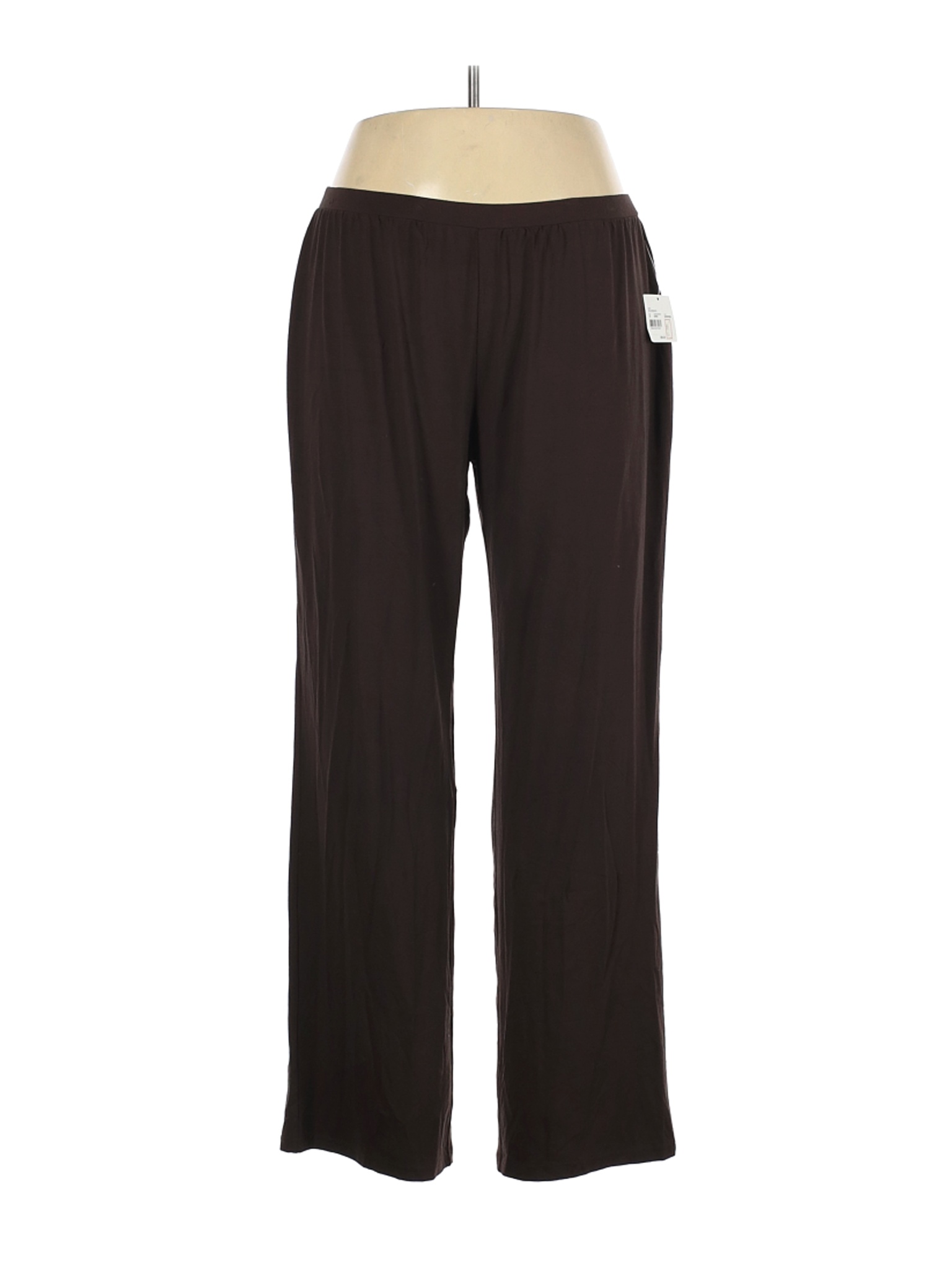 NWT Kate Hill Women Black Casual Pants 1X Plus | eBay