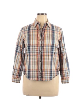 Alfred Dunner Long Sleeve Button-Down Shirt (view 1)