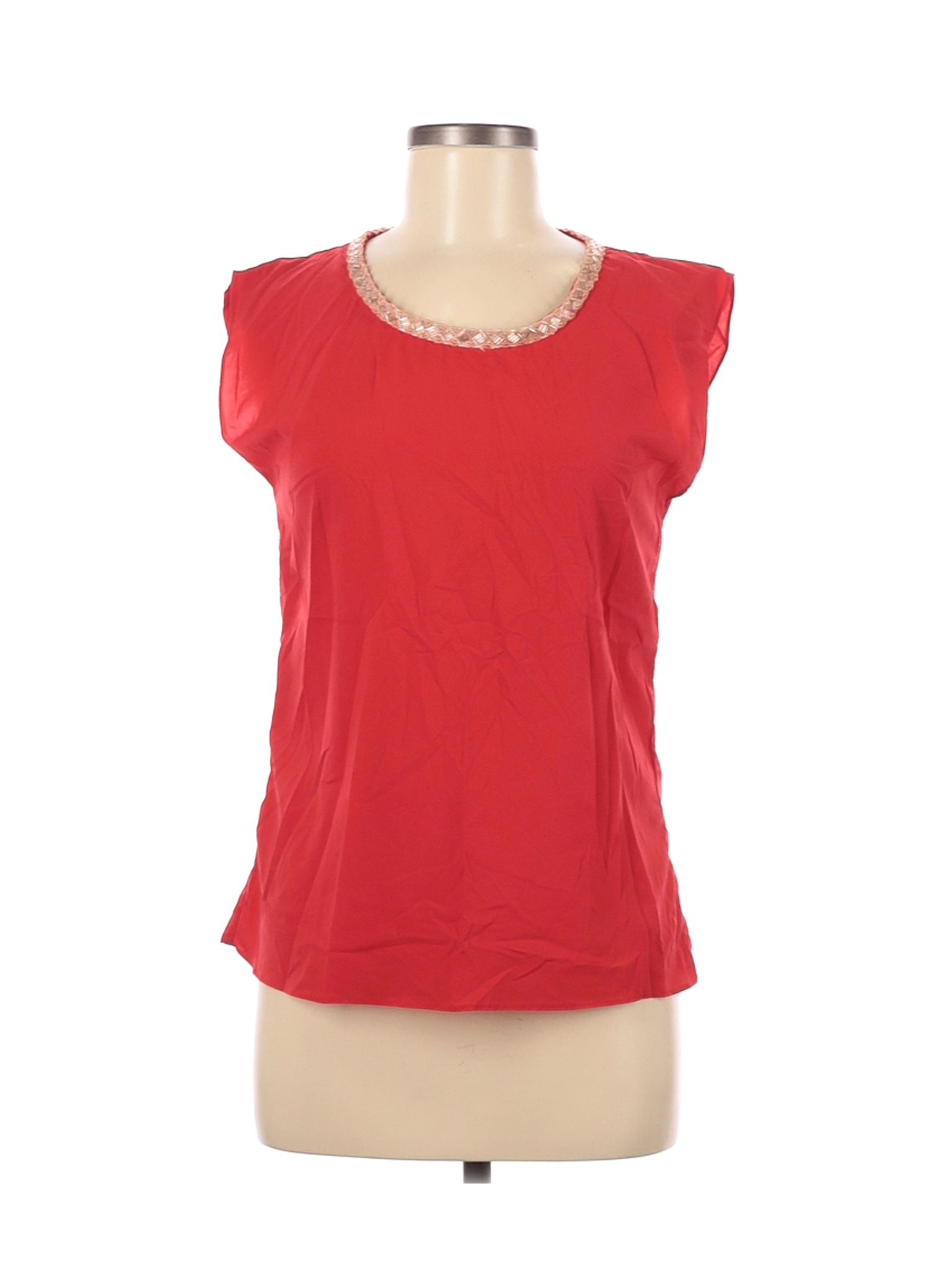 Annabella Women Red Sleeveless Blouse M | eBay