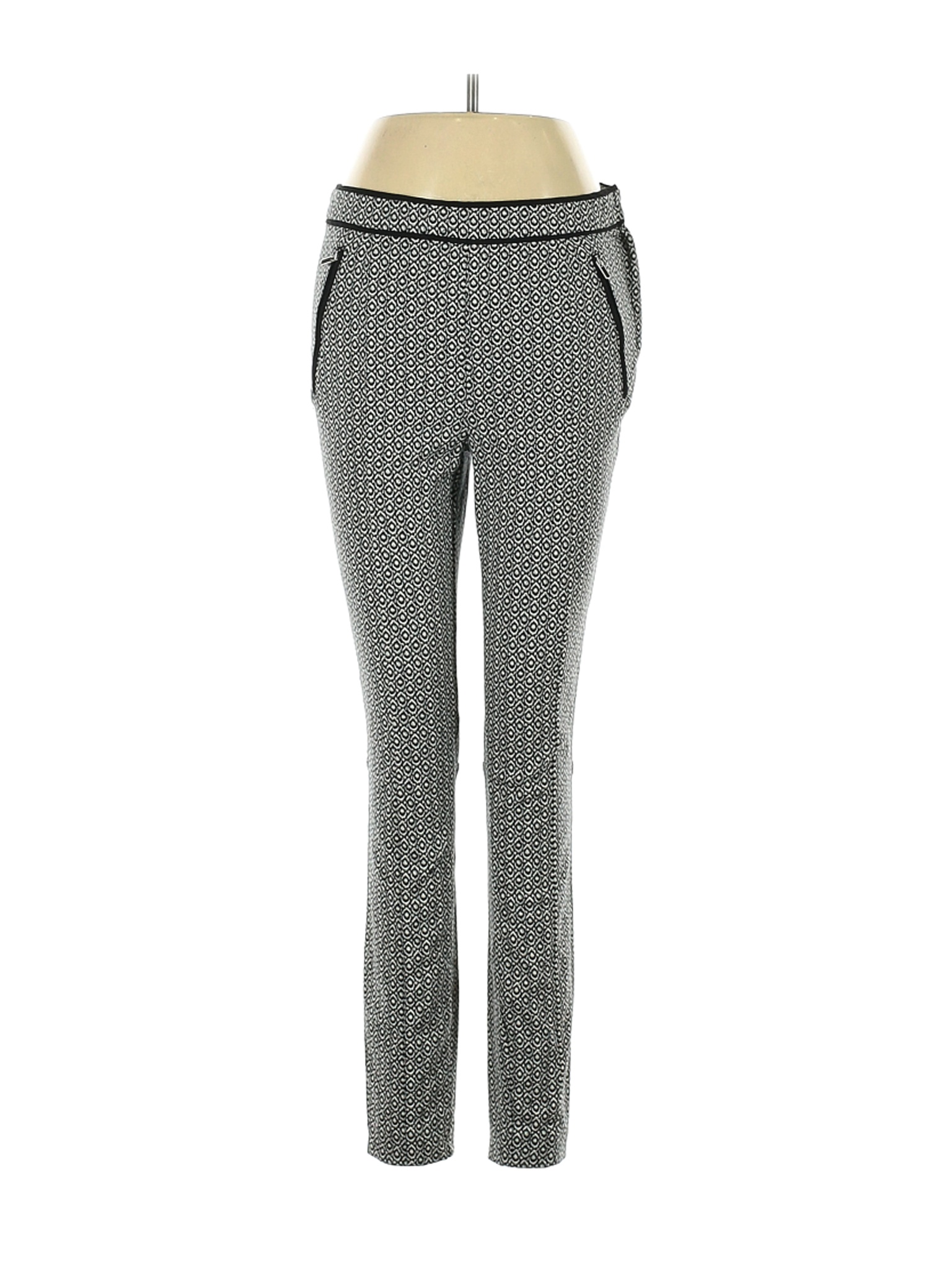 H&M Women Gray Dress Pants 6 | eBay