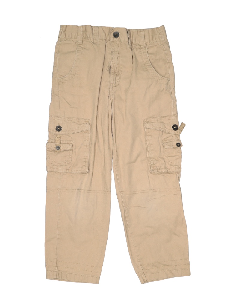 Patty - Nick Nack Patty Wack 100% Cotton Solid Tan Cargo Pants Size 8 ...