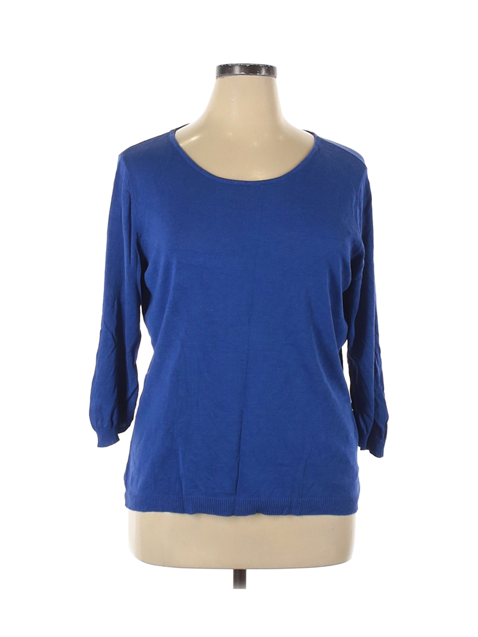Calvin Klein Women Blue Pullover Sweater XL | eBay