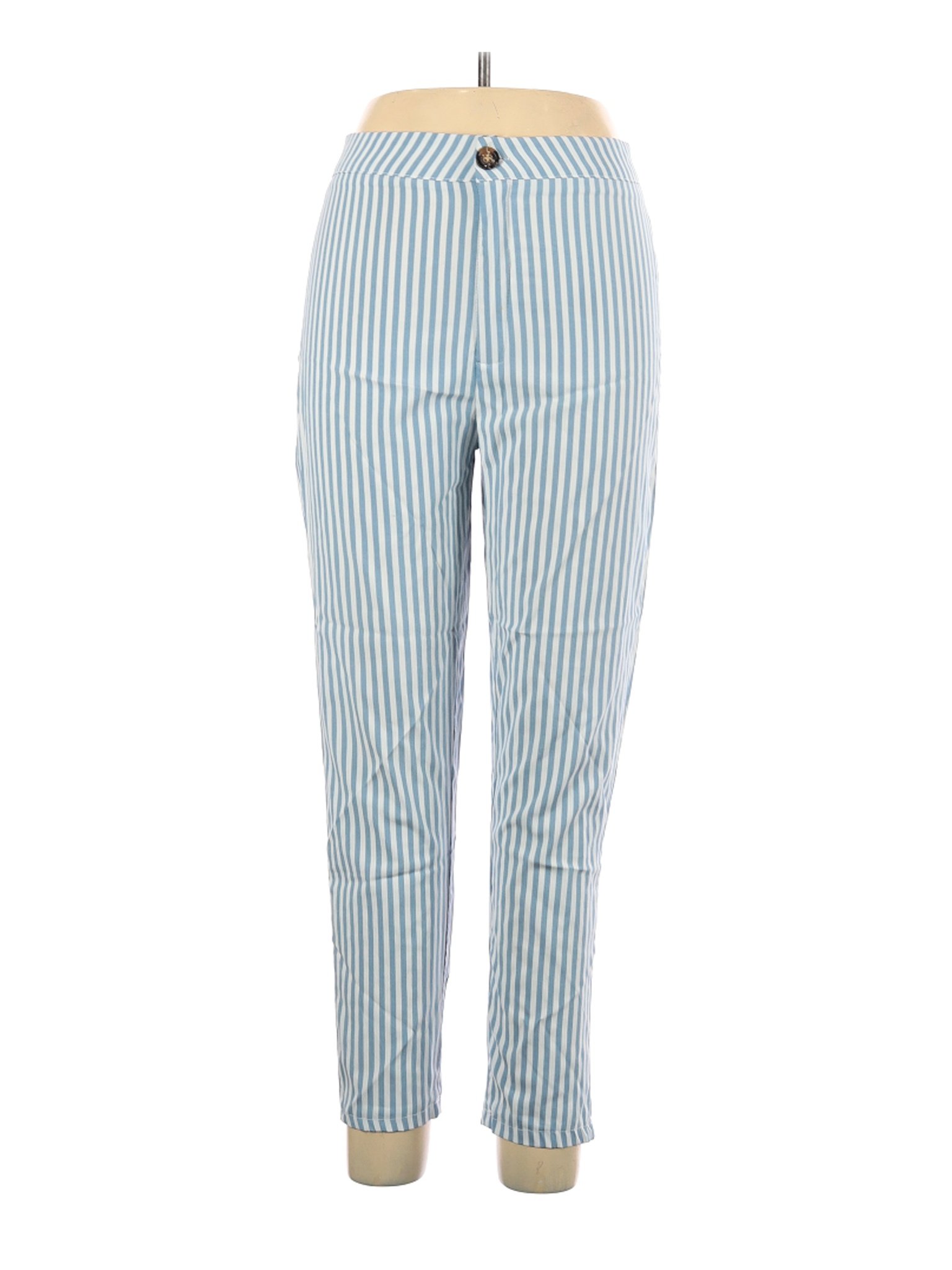 Unbranded Women Blue Casual Pants L | eBay