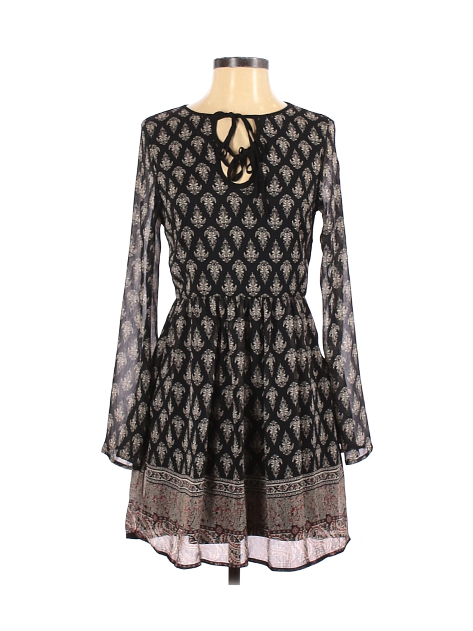 Xhilaration Women Black Casual Dress S | eBay