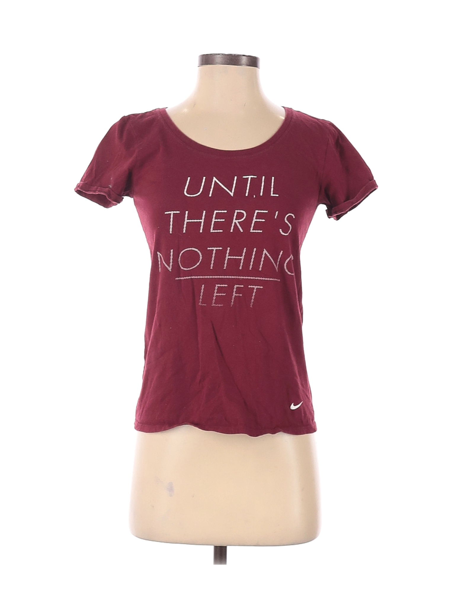 white and red nike shirt women's