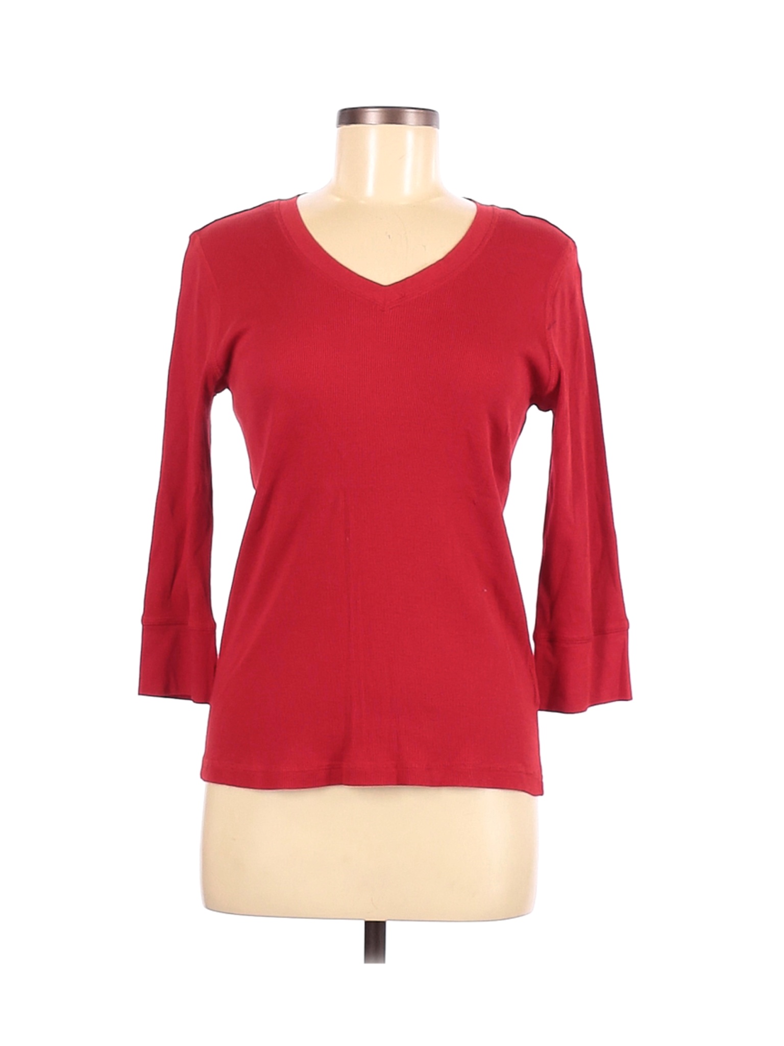 Nautica Jeans Company Women Red Thermal Top M | eBay