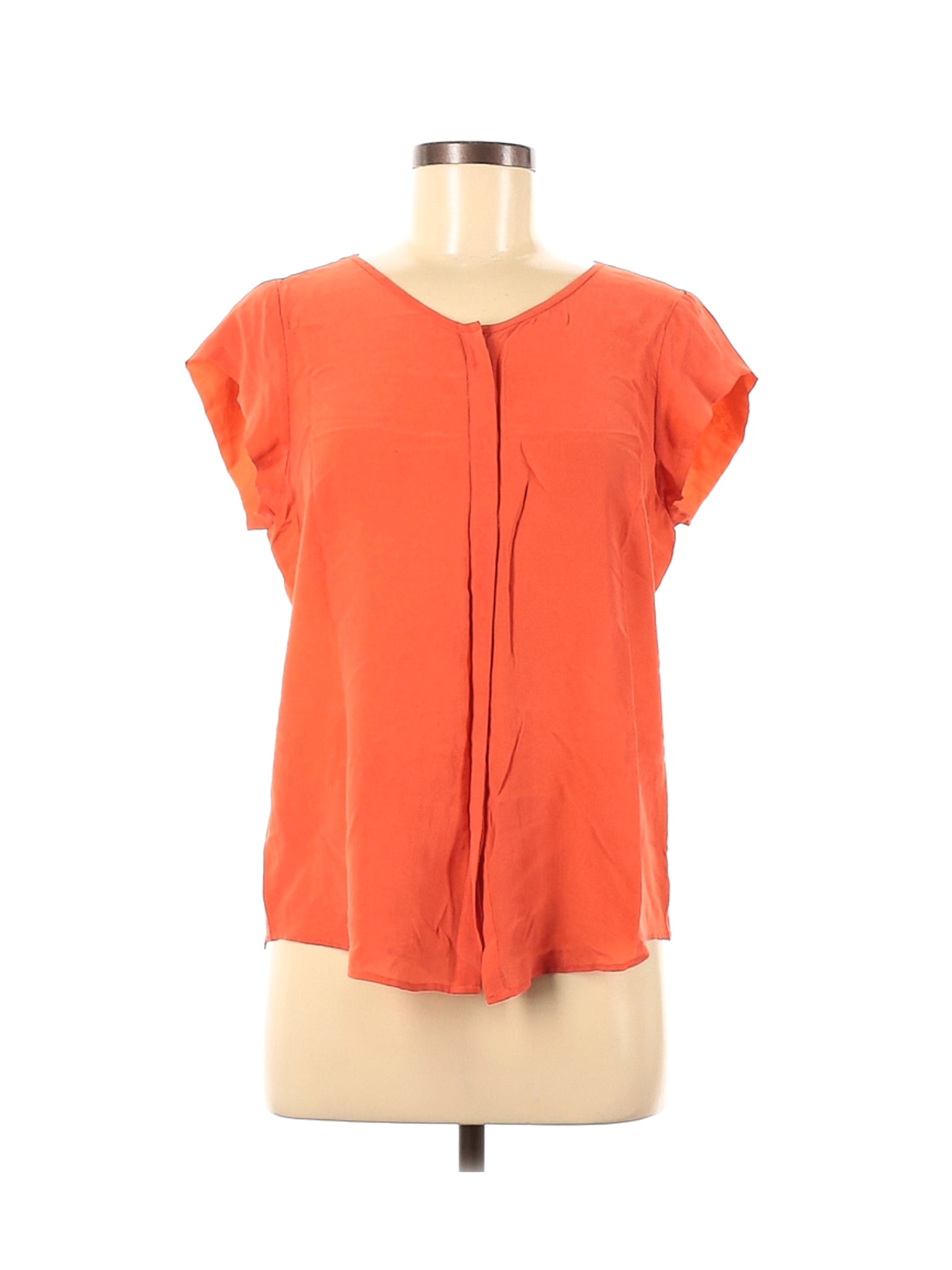 Joie Women Orange Short Sleeve Blouse M | eBay