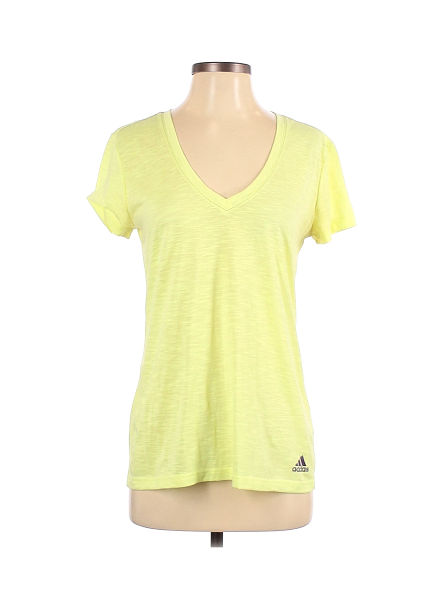 Adidas Women Yellow Active T-Shirt S | eBay
