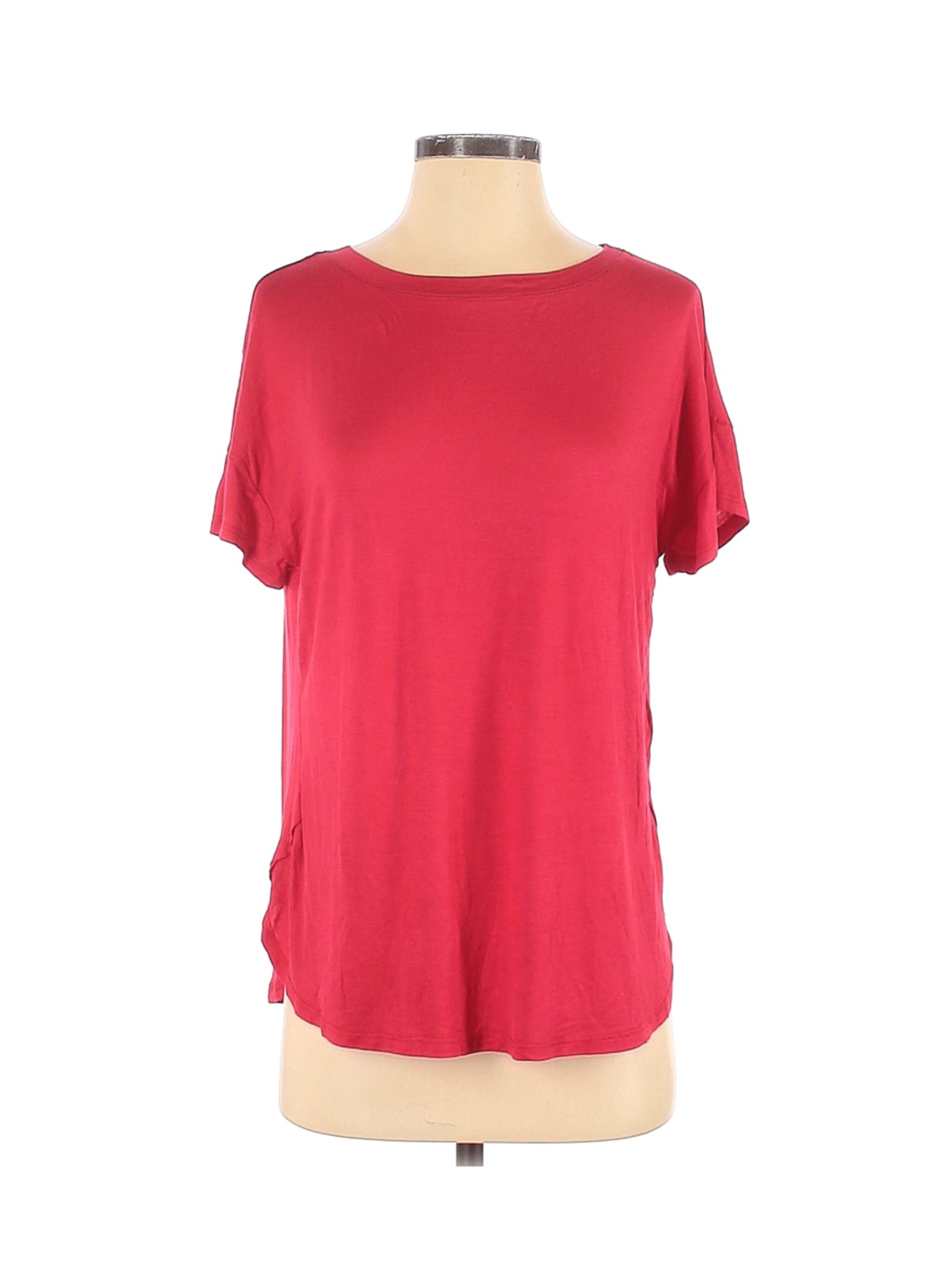 NWT H by Bordeaux Women Red Short Sleeve Top S | eBay