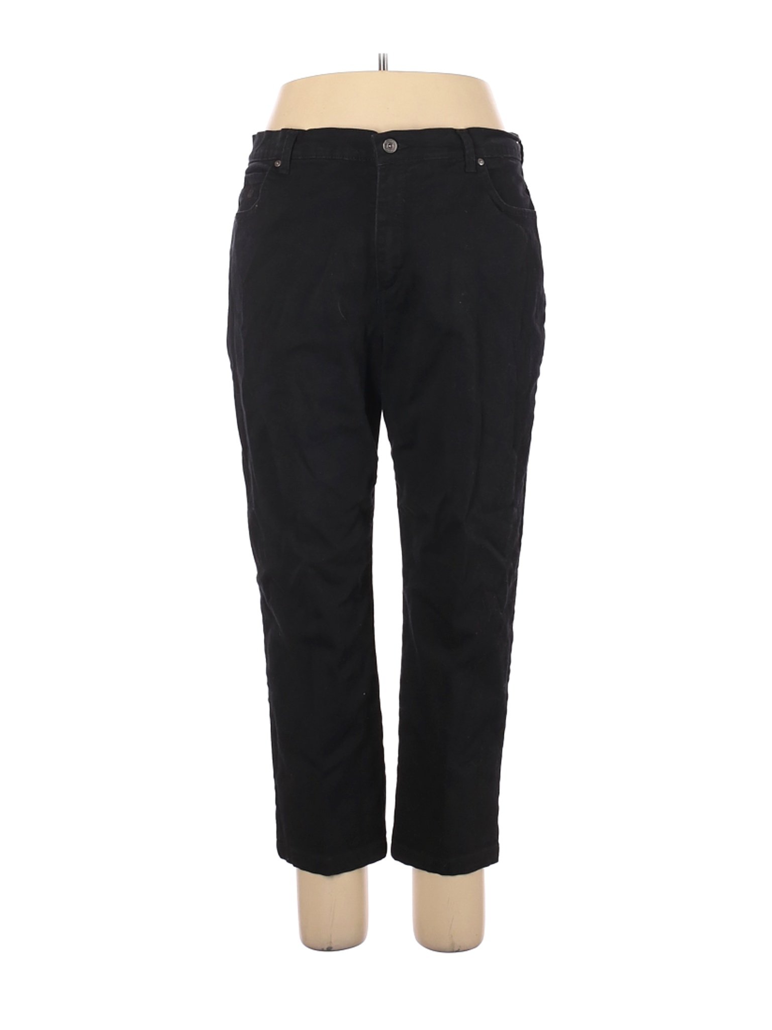 Gloria Vanderbilt Women Black Jeans 18 Plus | eBay