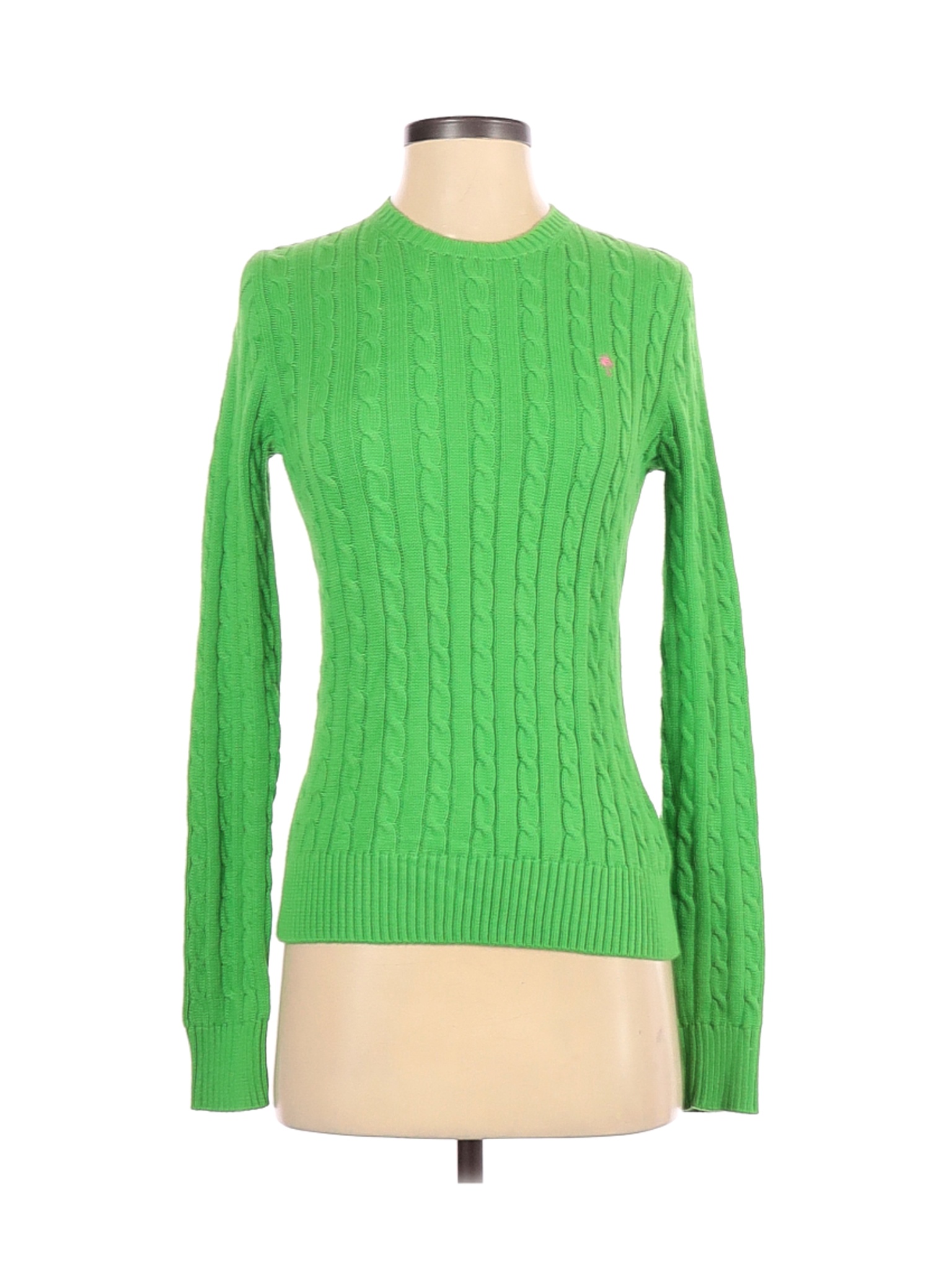 Lilly Pulitzer 100 Cotton Green Pullover Sweater Size XS 73 off