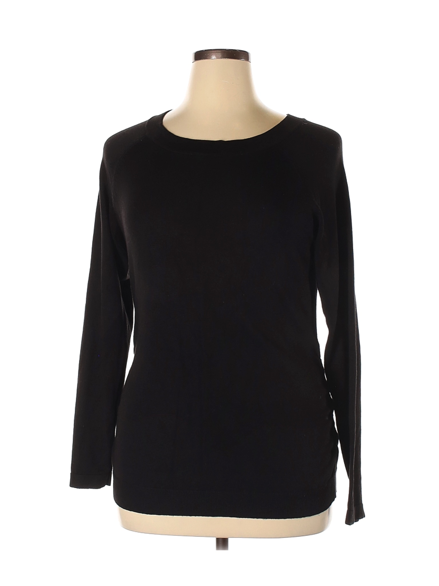 Maurices Women Black Long Sleeve Top XL | eBay