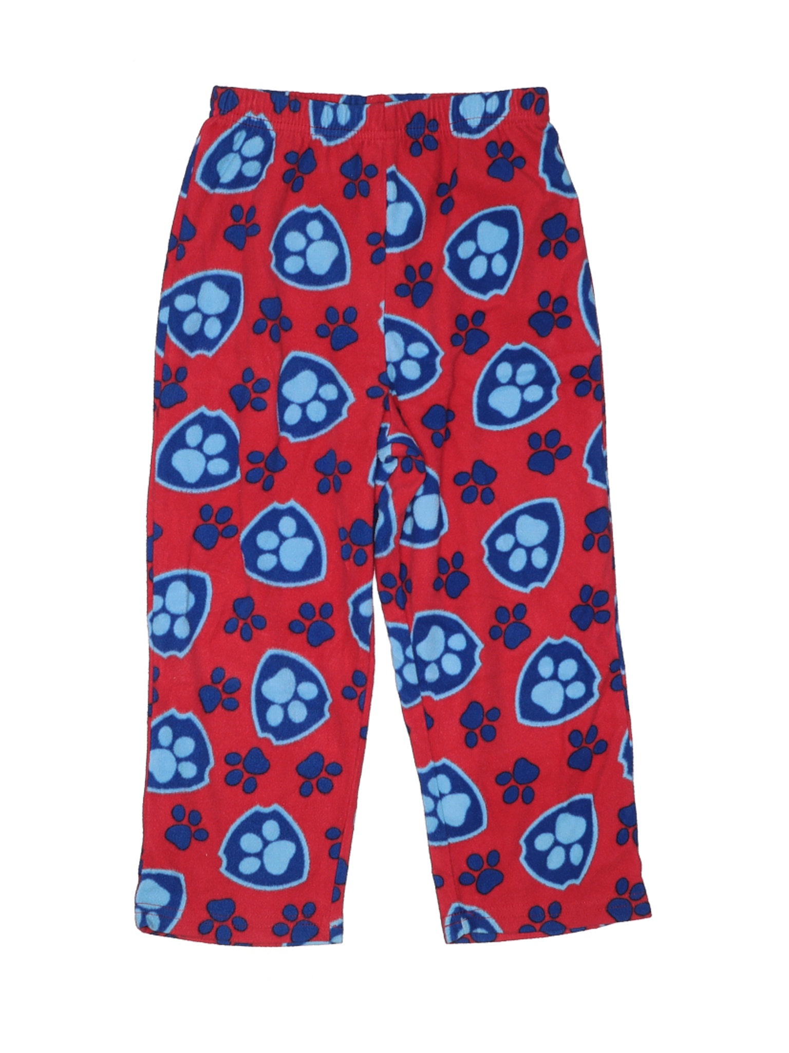 red fleece pants