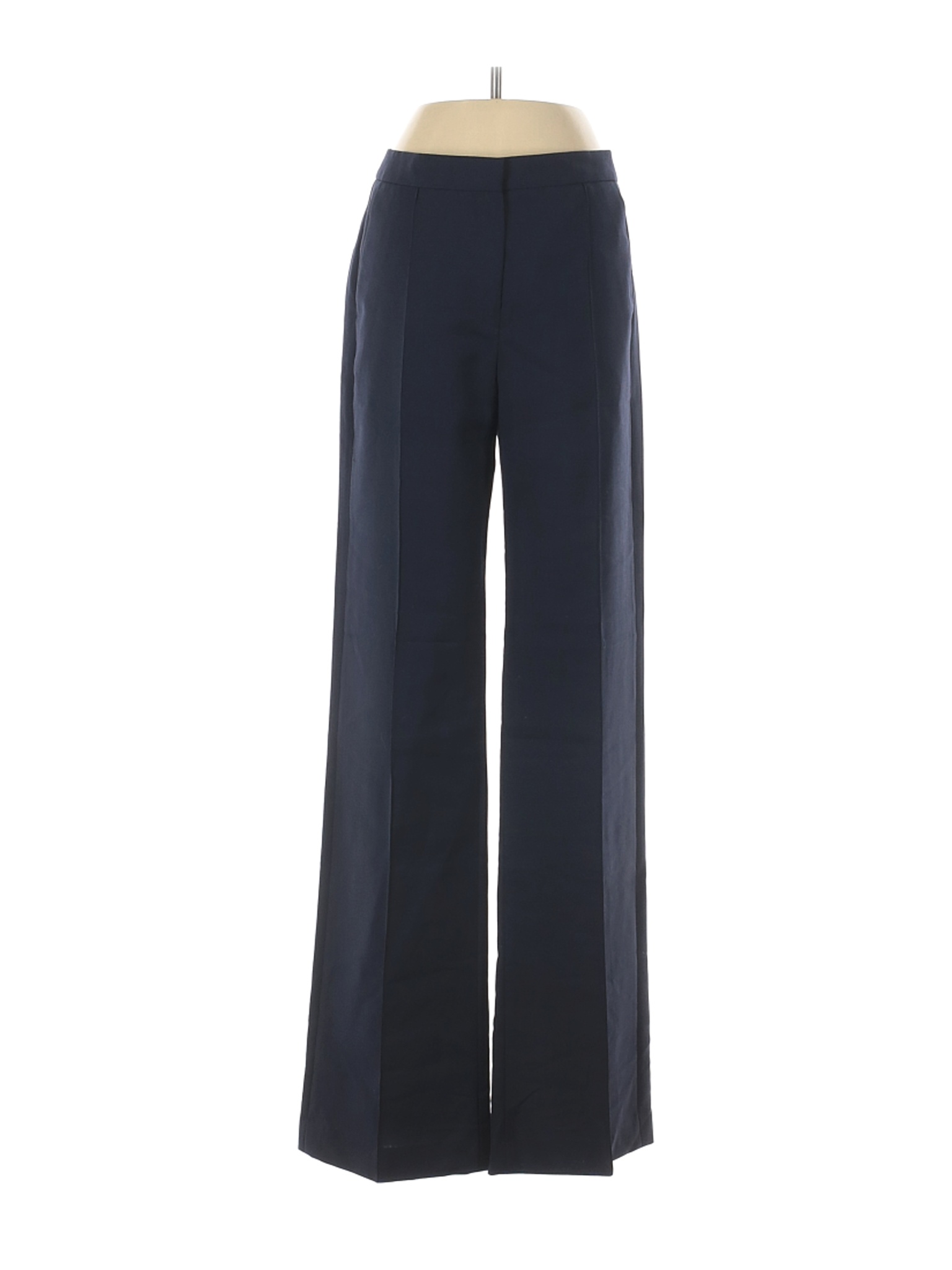 Reiss Women Blue Wool Pants 0 | eBay