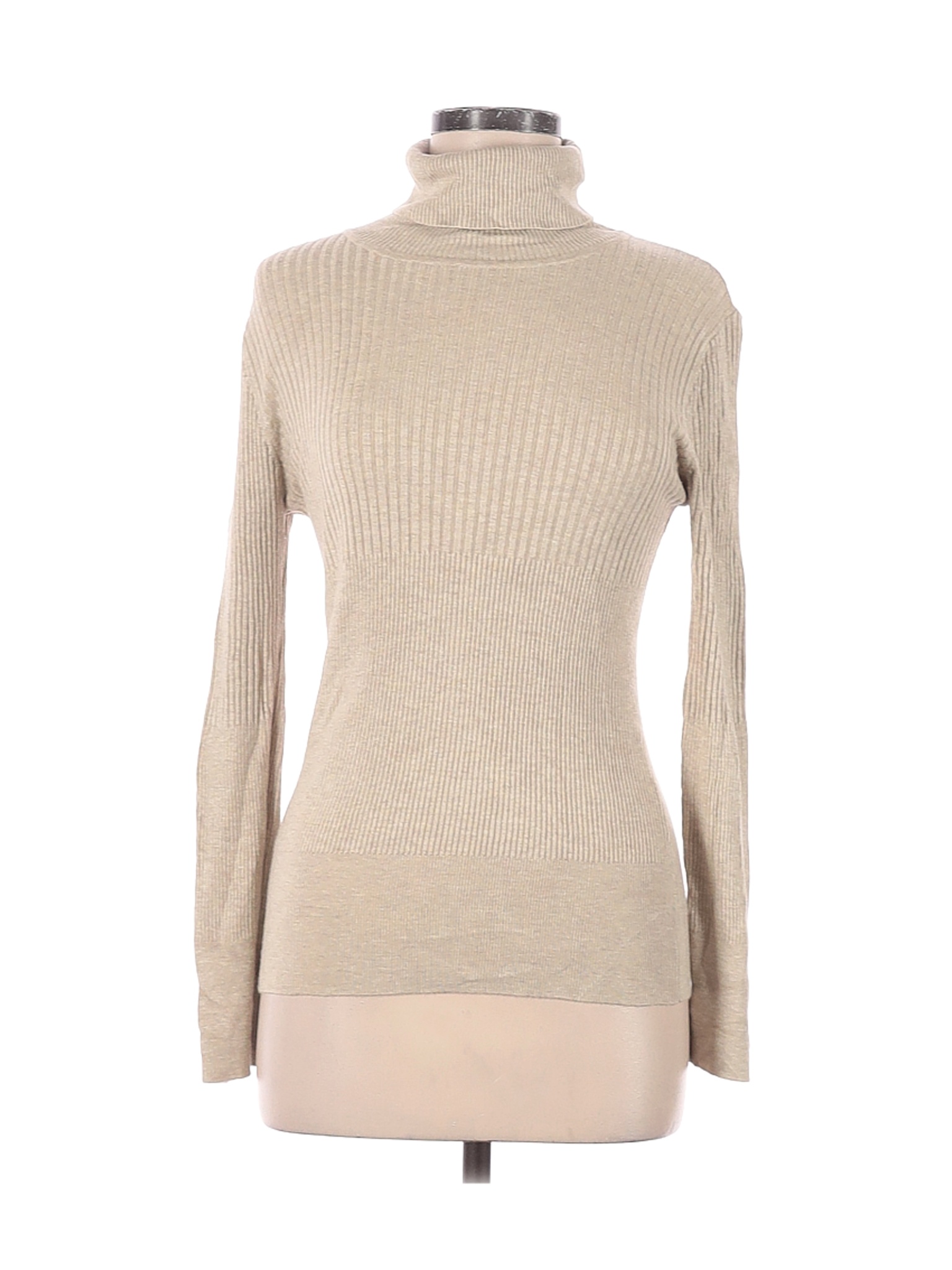 Max Studio Women Brown Turtleneck Sweater M | eBay
