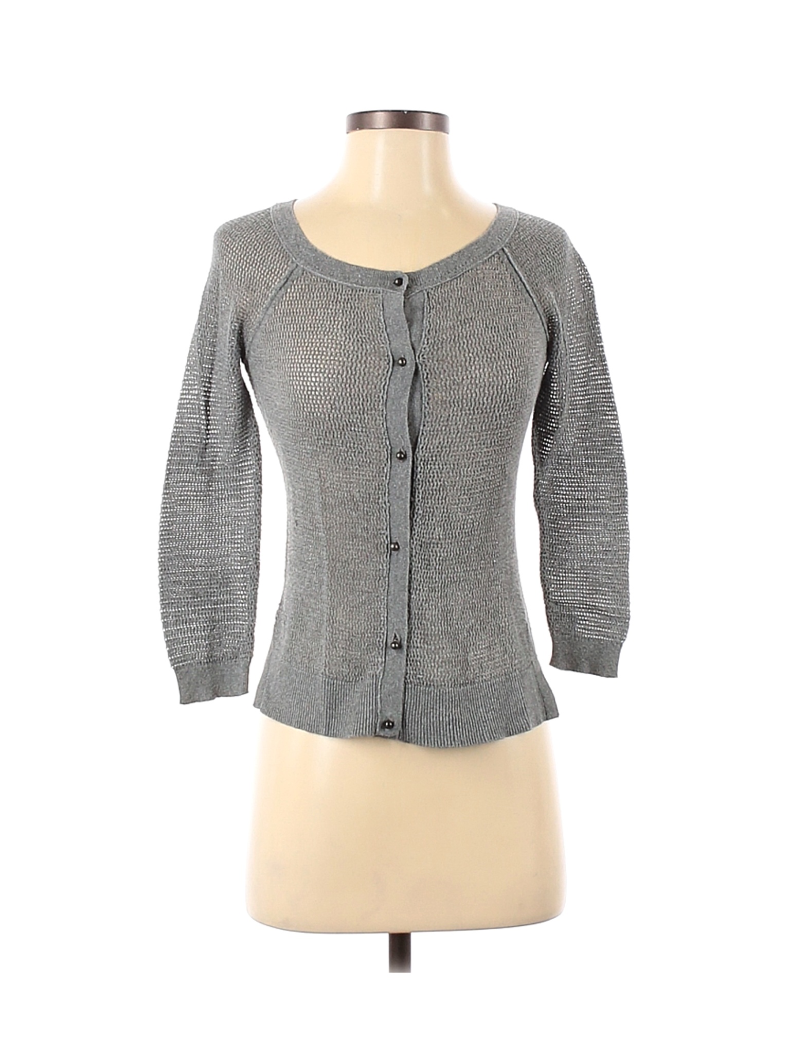 American Eagle Outfitters Women Gray Cardigan XS | eBay