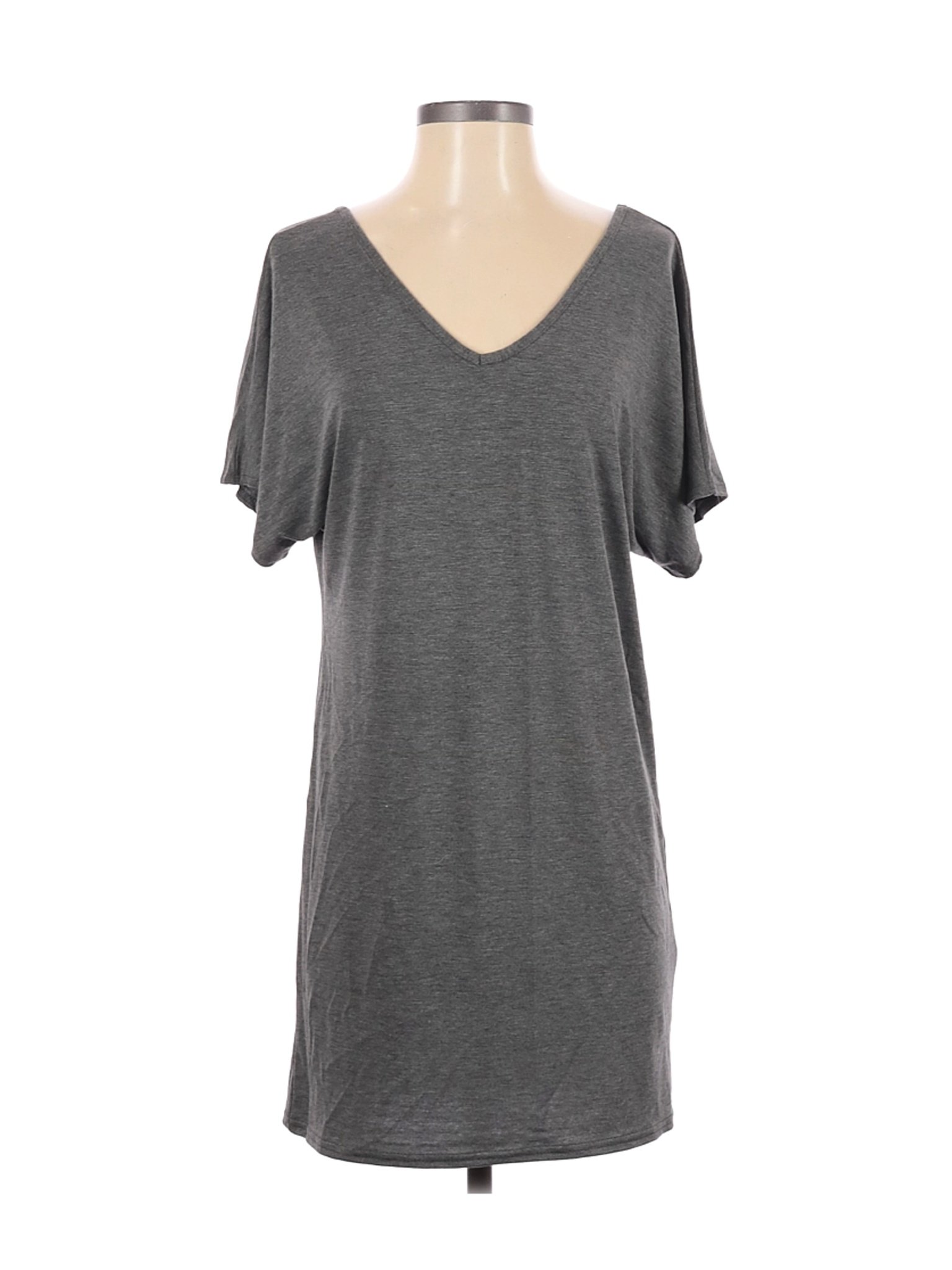 PrettyLittleThing Women Gray Short Sleeve T-Shirt 6 | eBay