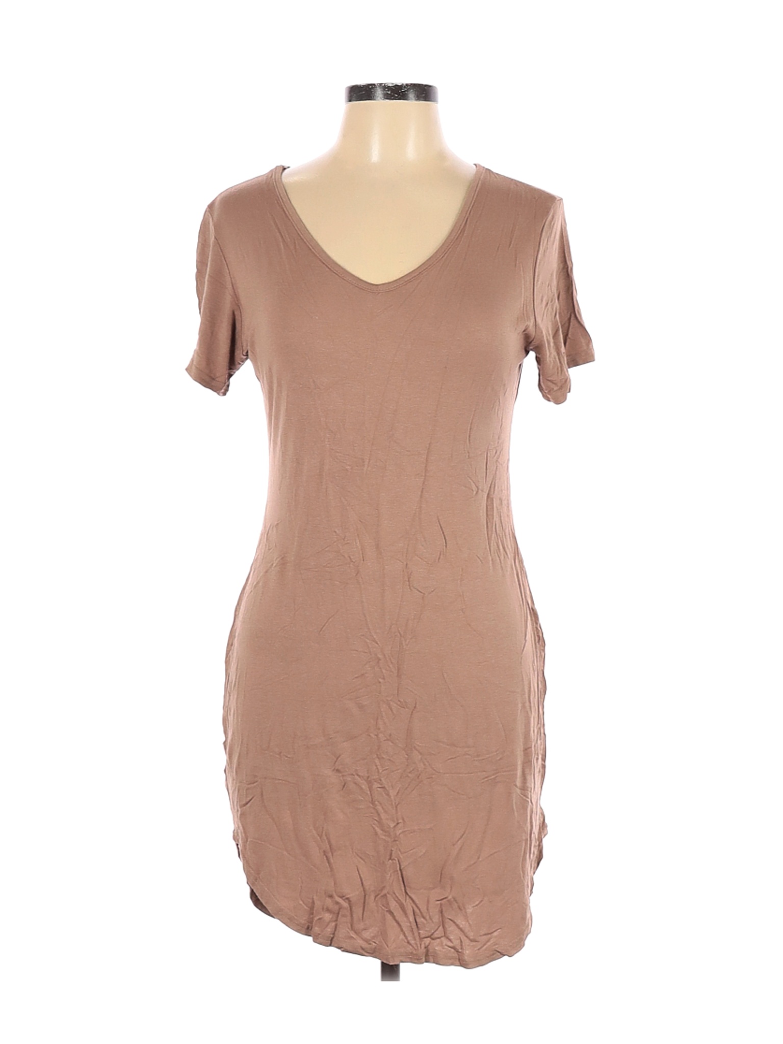 Unbranded Women Brown Casual Dress L | eBay