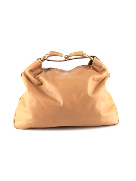 Gucci Horsebit Hobo Leather Handbag