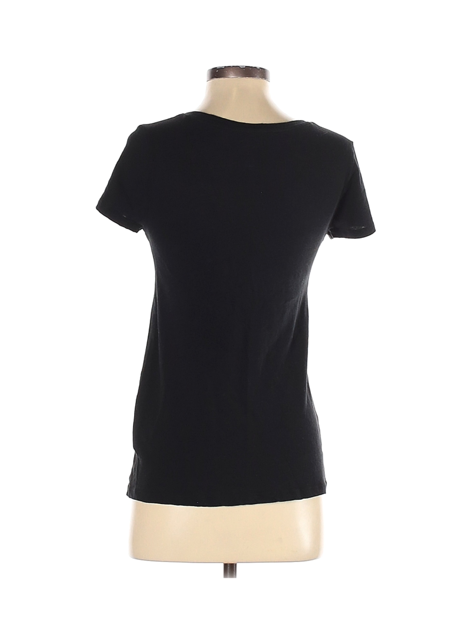 Gap Women Black Short Sleeve T-Shirt XS | eBay