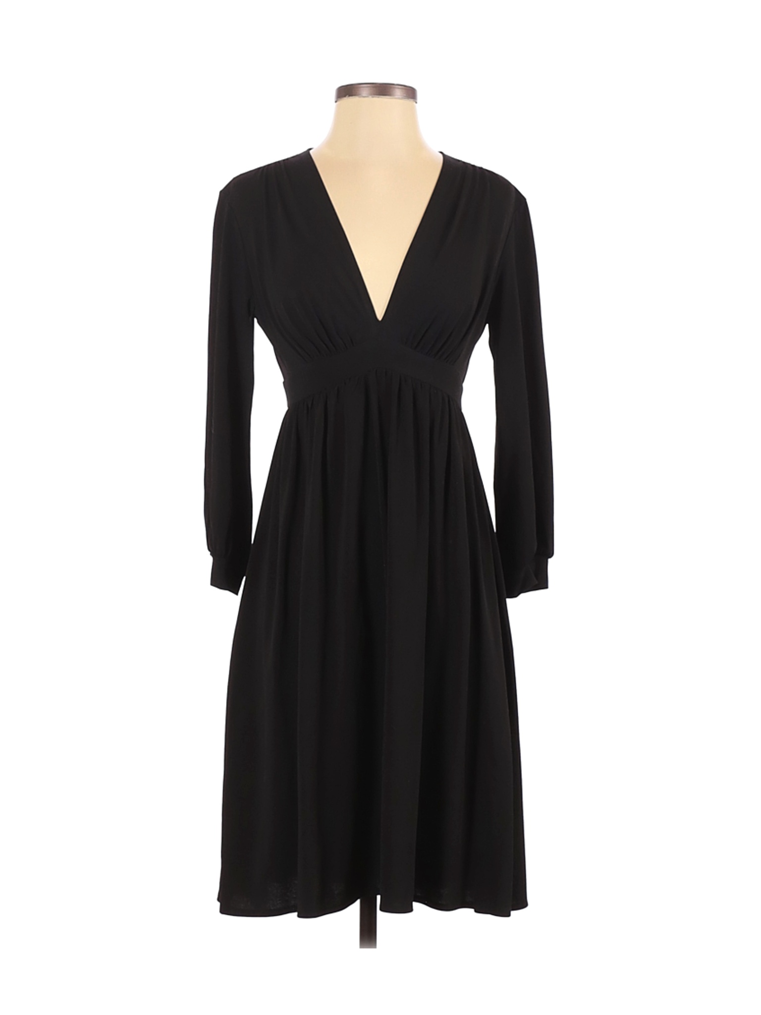 London Times Women Black Casual Dress 4 | eBay