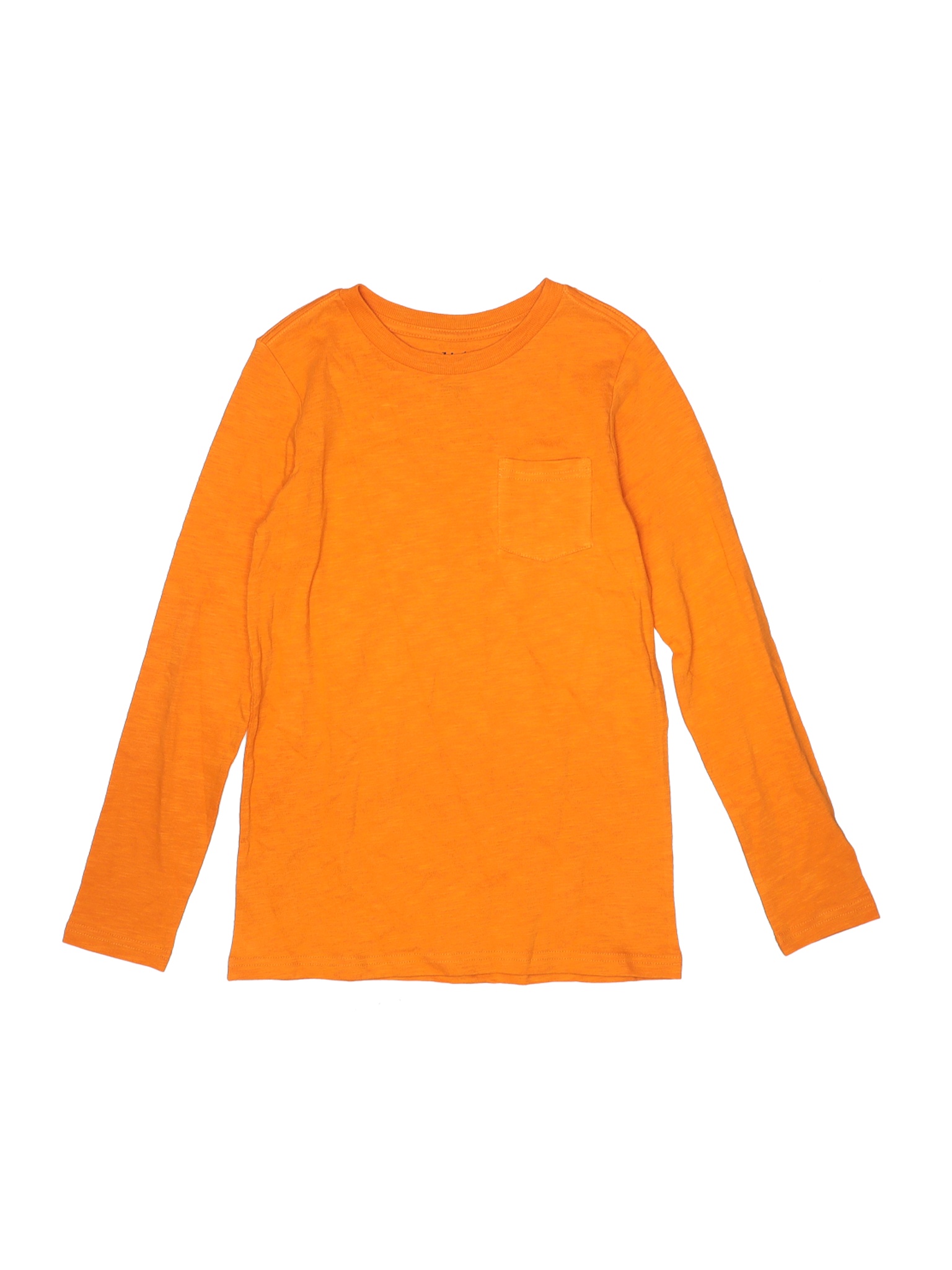 NWT Fab Kids Girls Orange Long Sleeve T-Shirt 8 | eBay