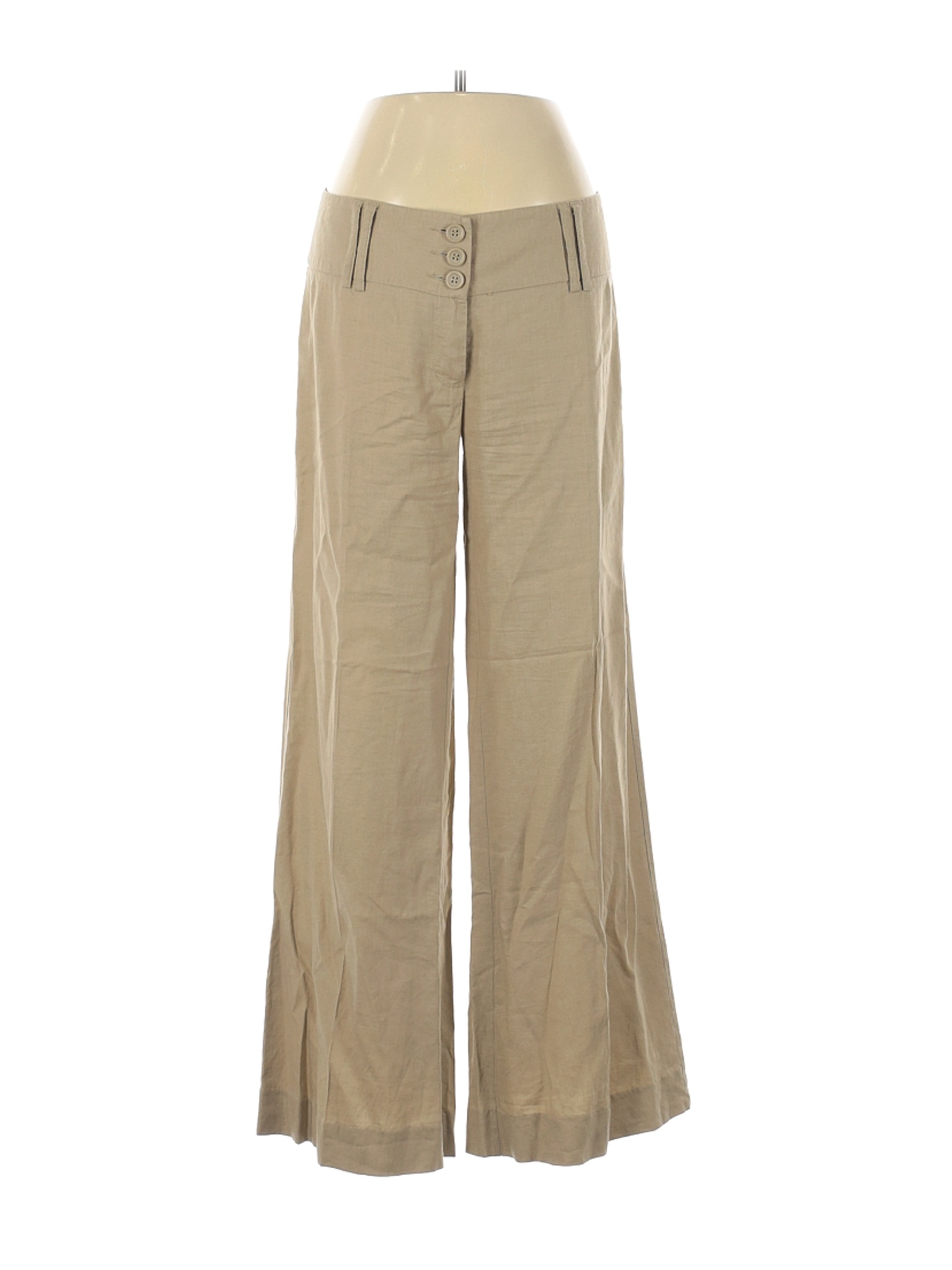 brown linen pants