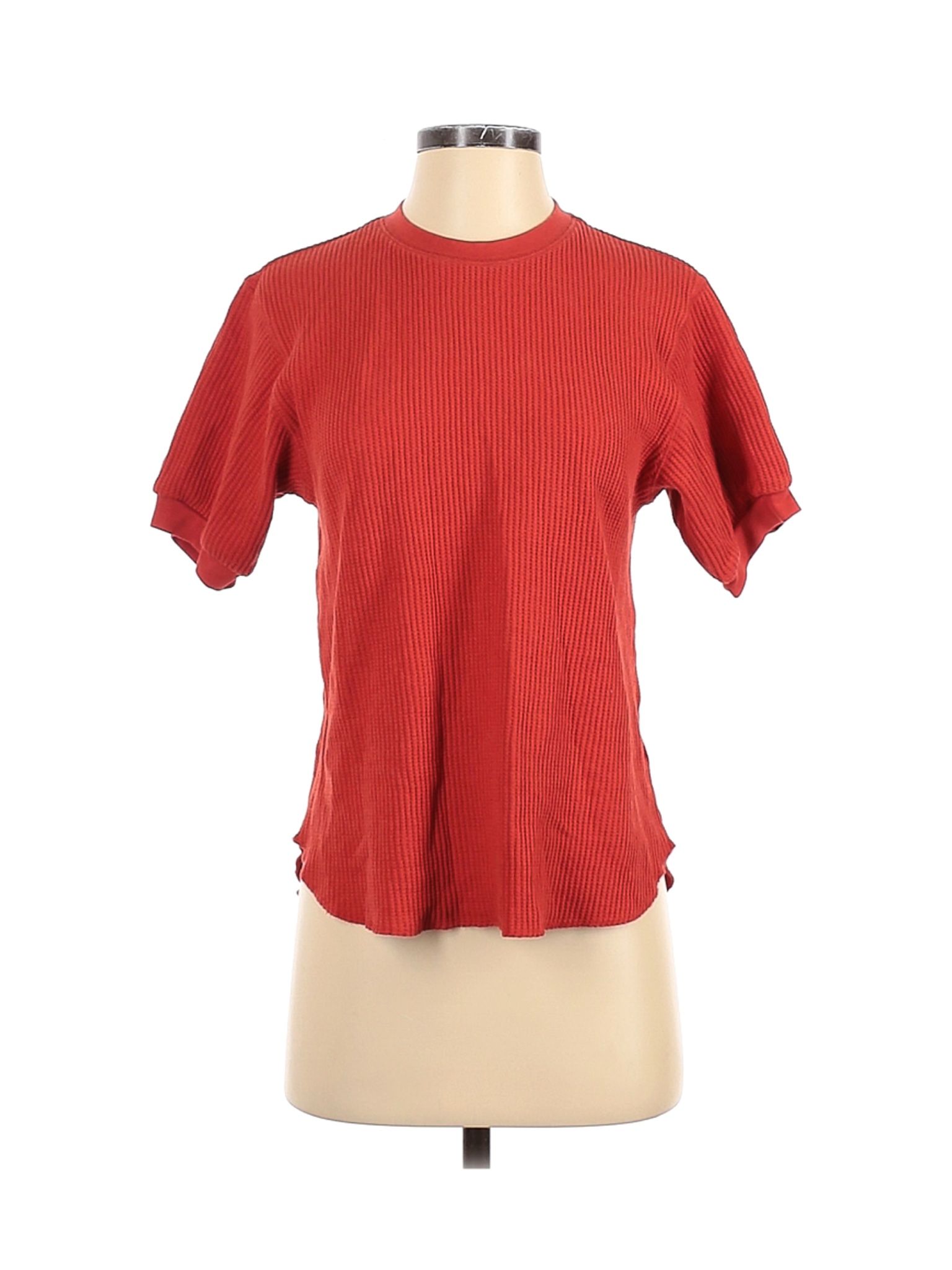 Uniqlo Women Red Short Sleeve T-Shirt XS | eBay