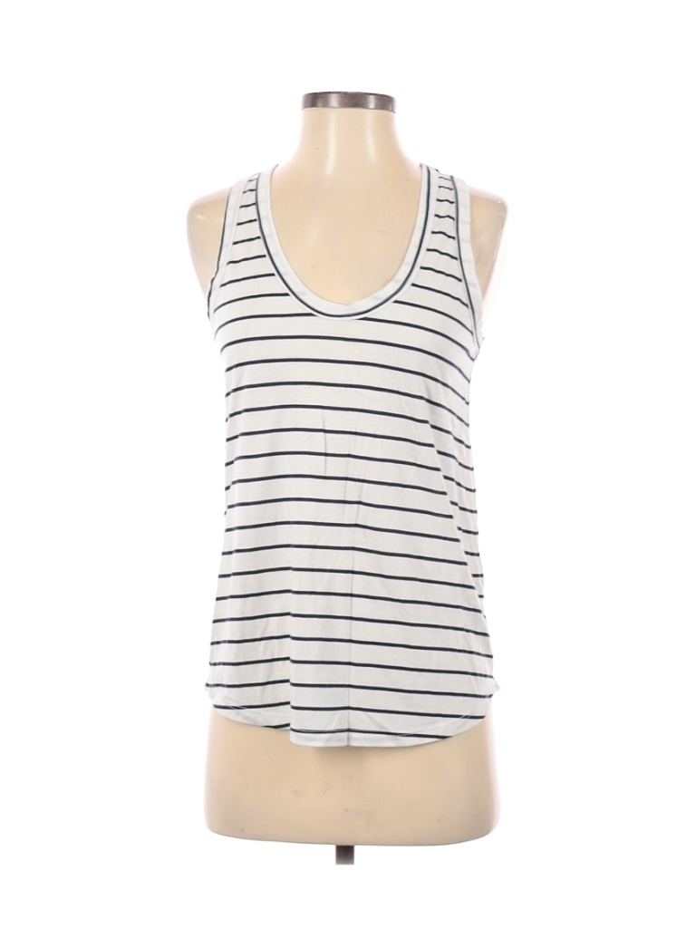 Treasure & Bond Stripes White Tank Top Size S - 77% off | thredUP