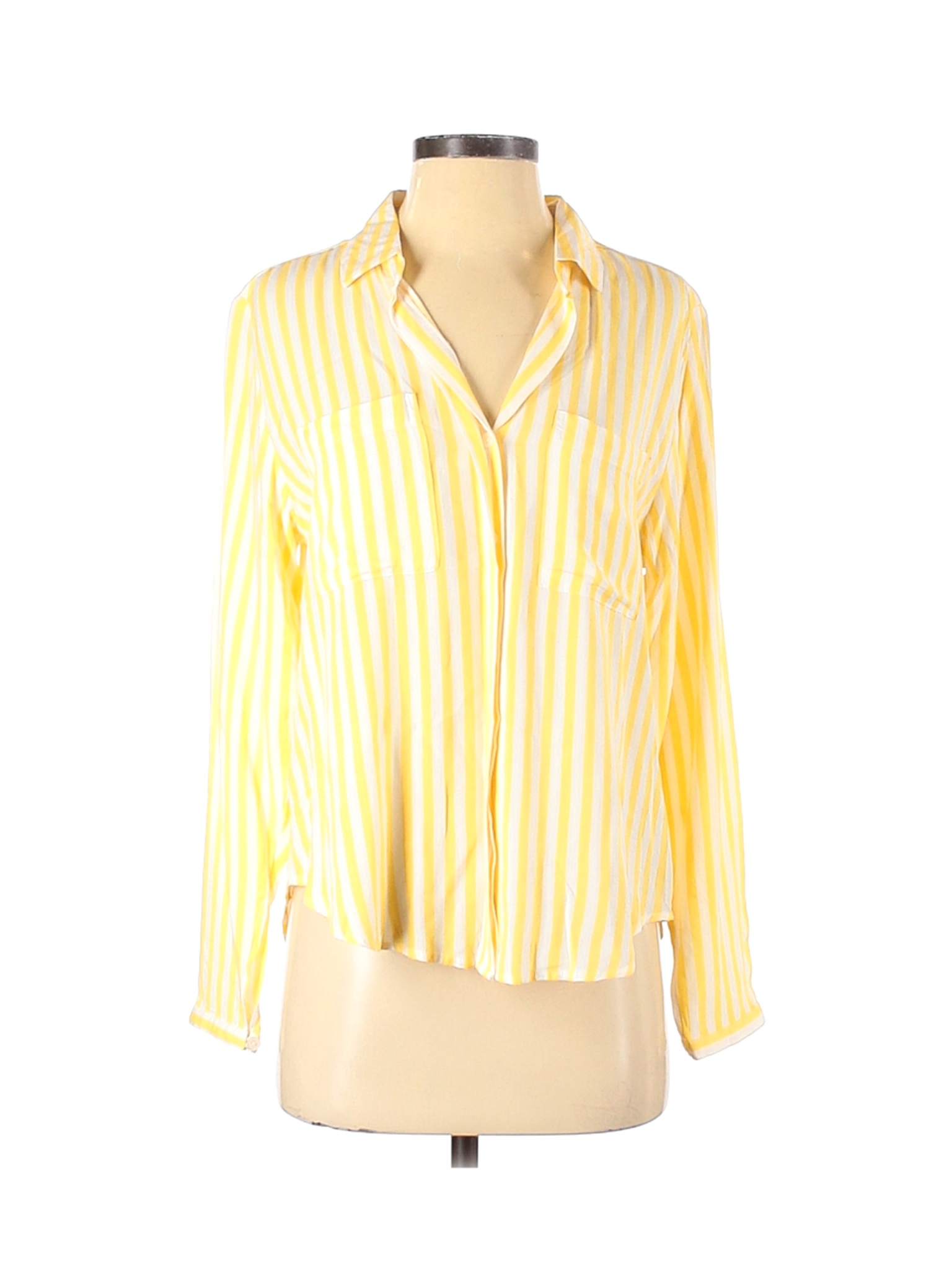 Velvet Heart Women Yellow Long Sleeve Blouse S | eBay