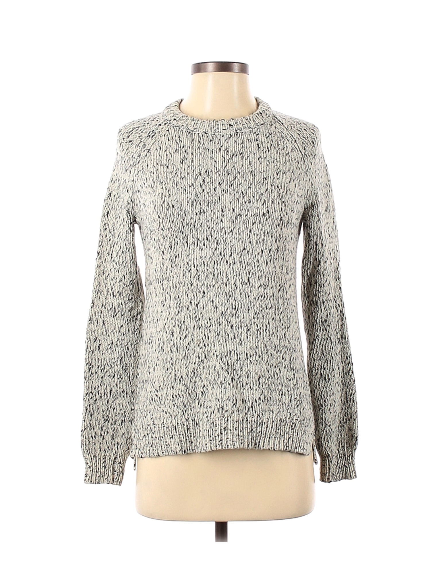 Theory Women Gray Wool Pullover Sweater P | eBay
