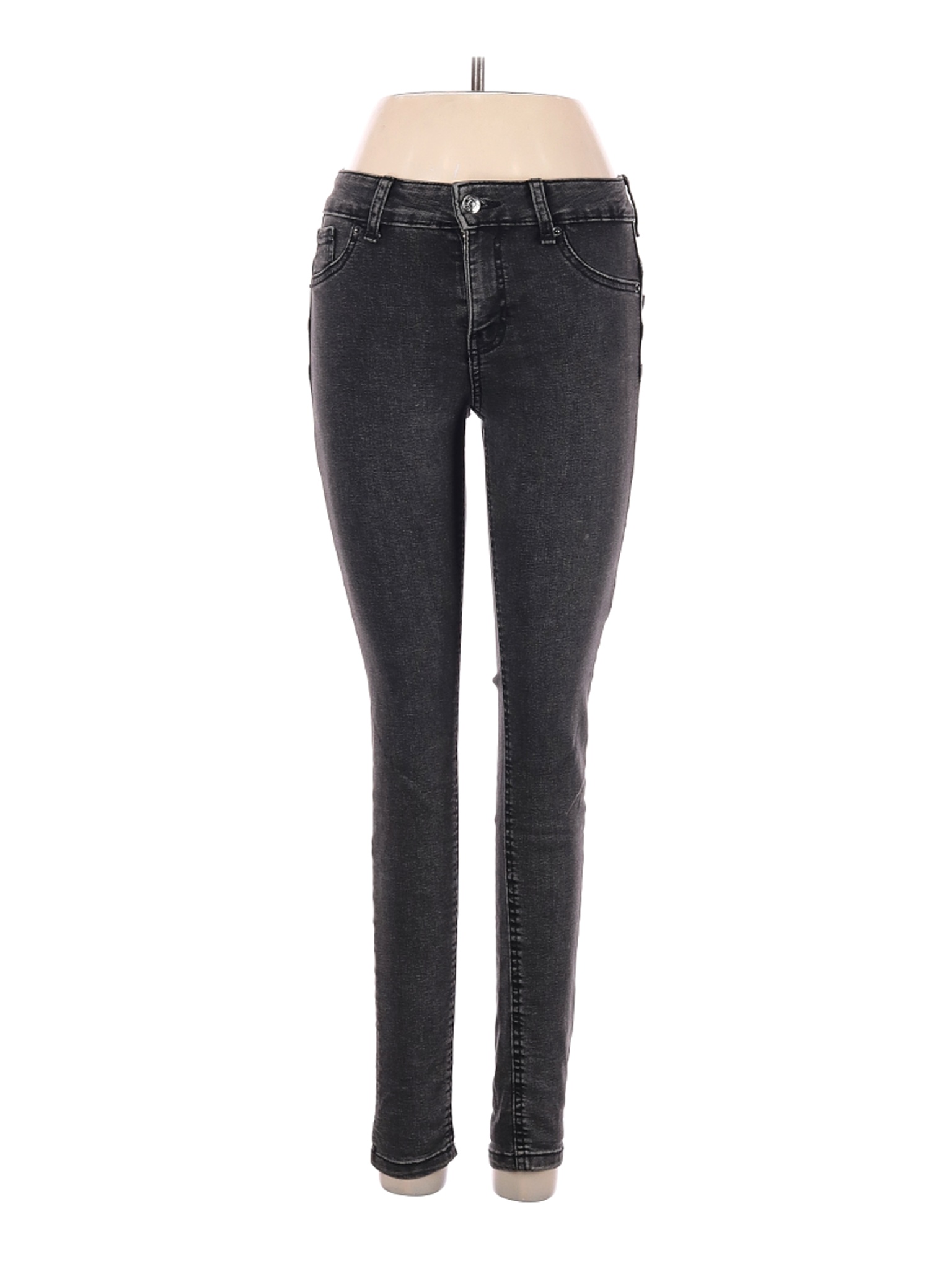 bershka black baggy jeans