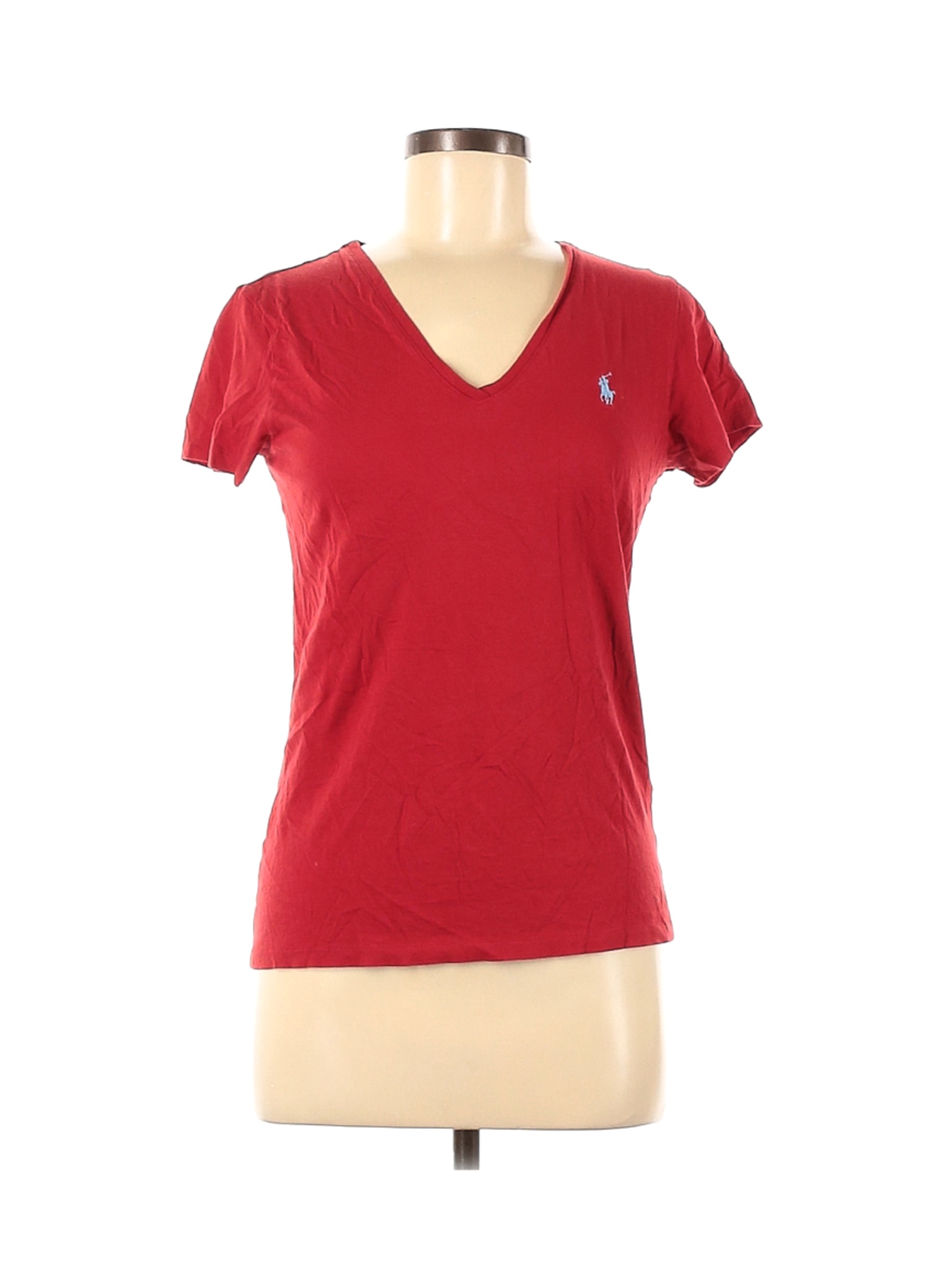 Ralph Lauren Sport Women Red Short Sleeve T-Shirt M | eBay