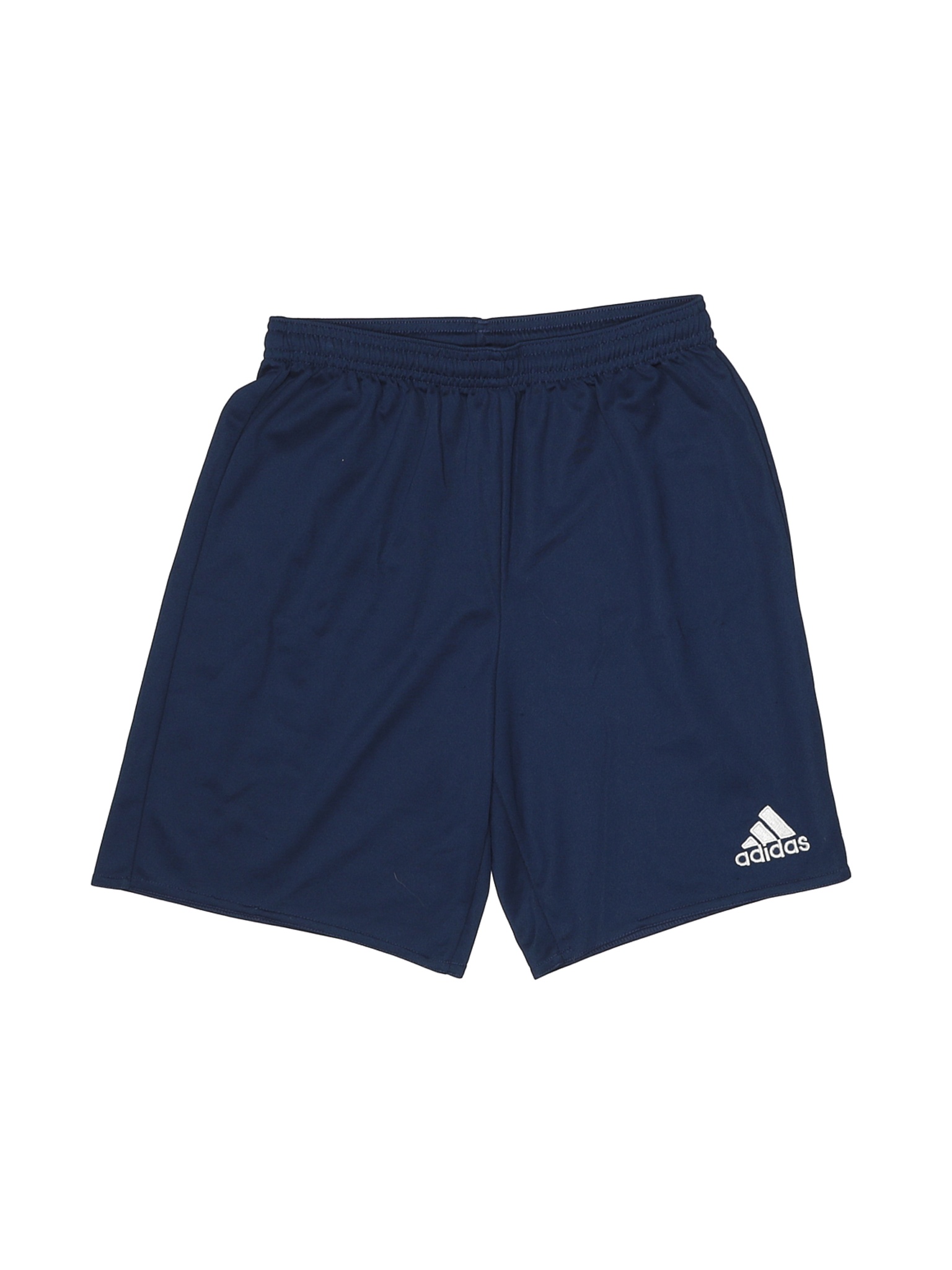 Adidas Boys Blue Athletic Shorts L Youth | eBay