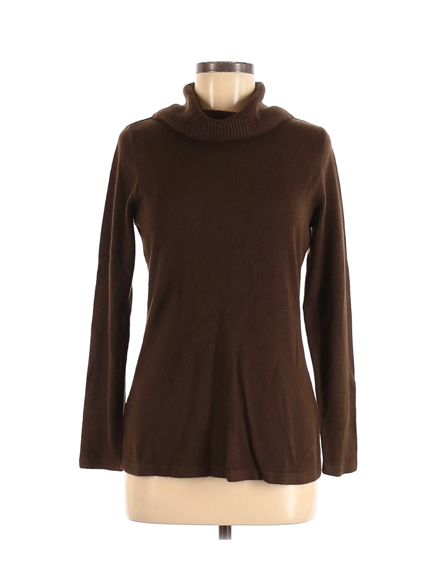 Studio Works Women Brown Pullover Sweater M Petites | eBay