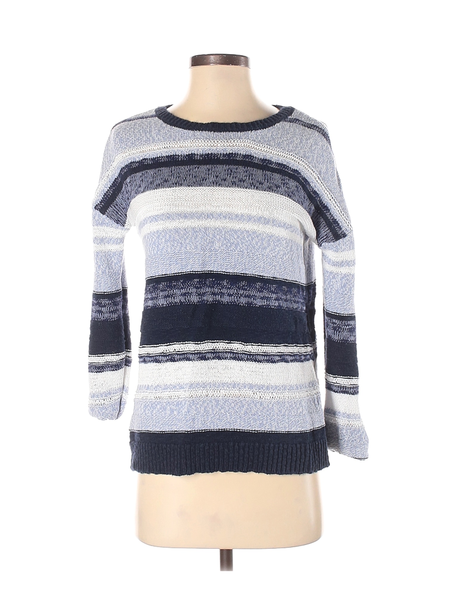 Max Studio Women Blue Pullover Sweater XS | eBay