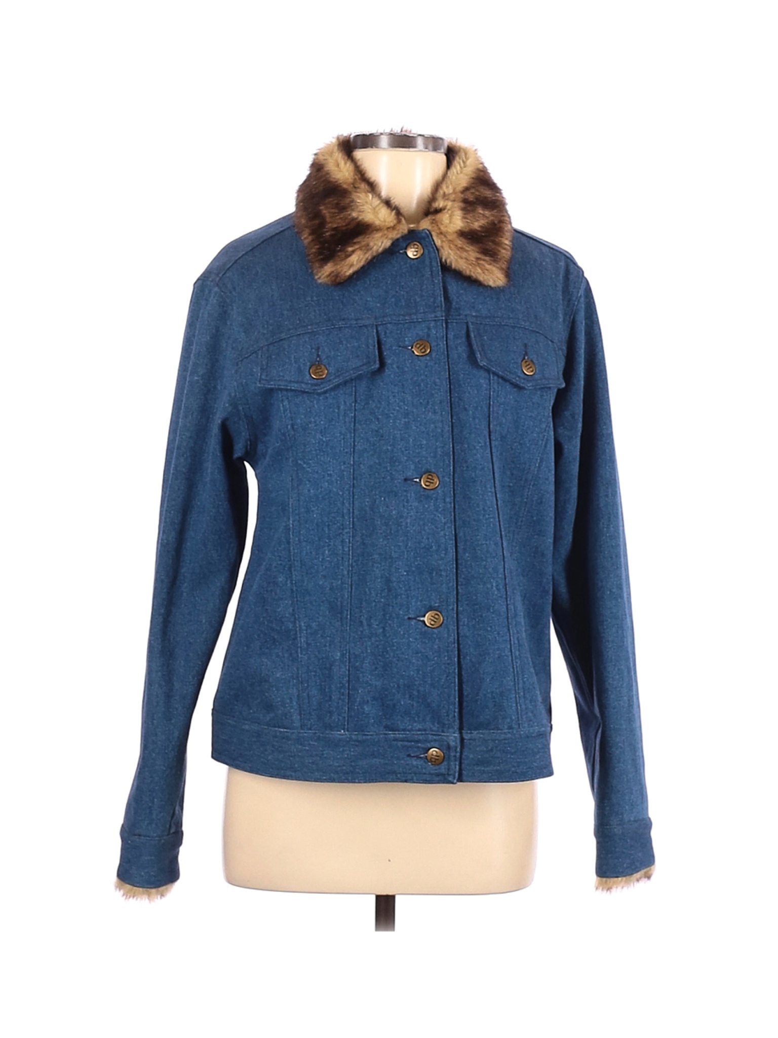 dennis basso denim jacket