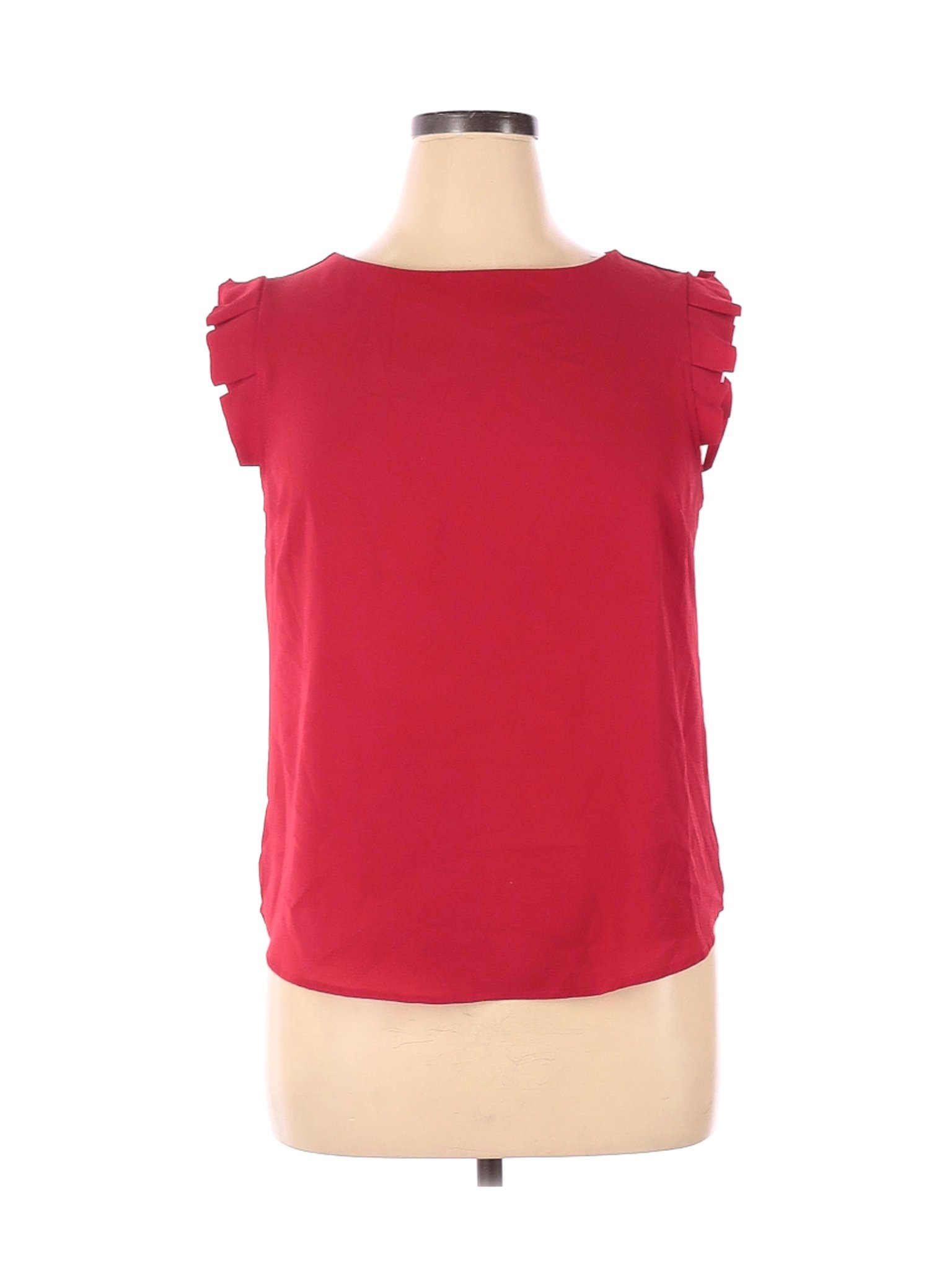 Monteau Women Red Sleeveless Blouse XL | eBay