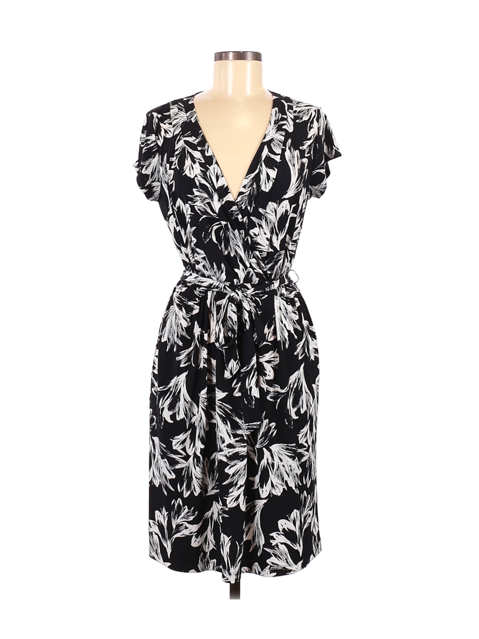 Banana Republic Factory Store Women Black Casual Dress M | eBay