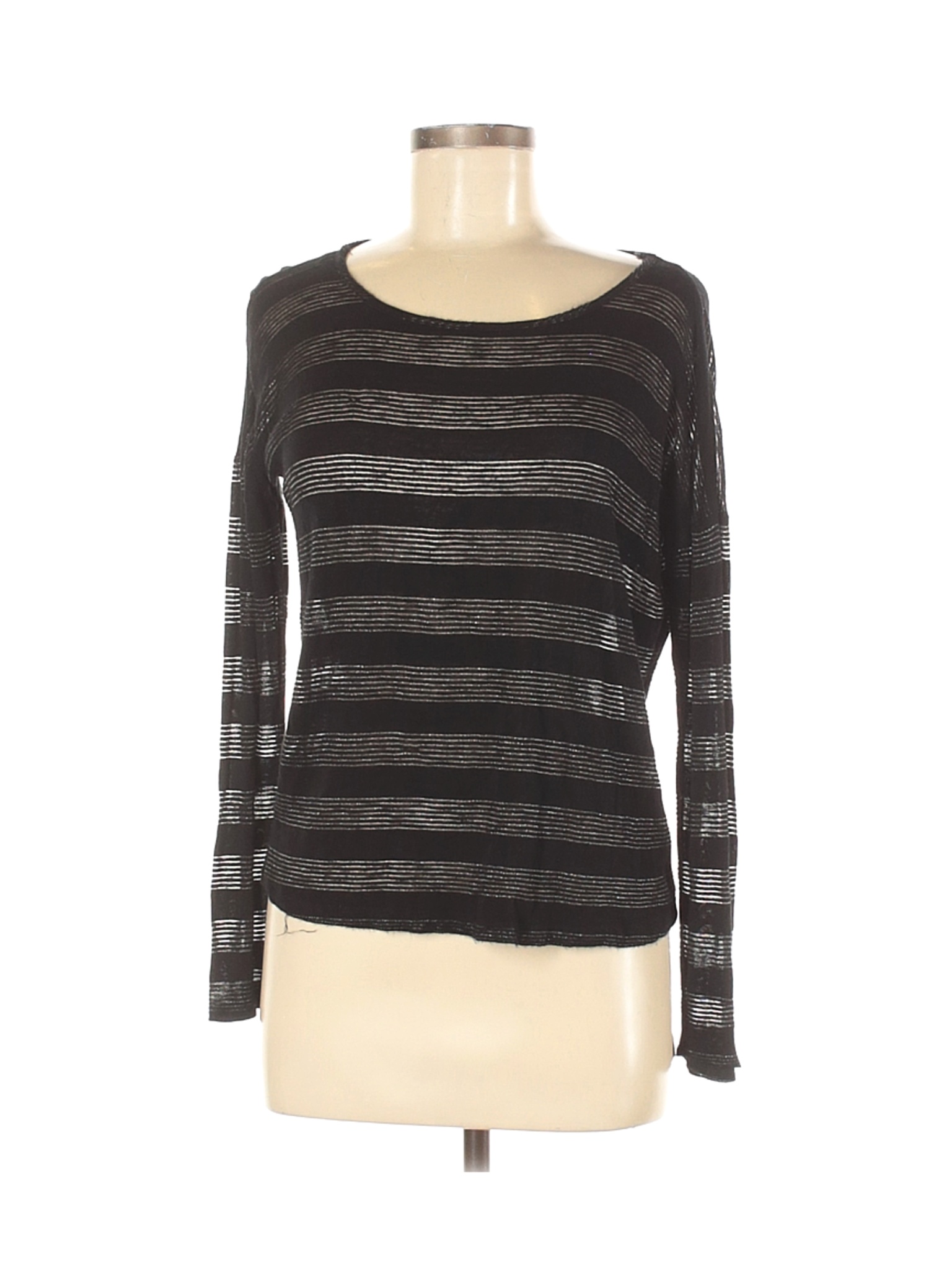 Forever 21 Women Black Long Sleeve Top M | eBay