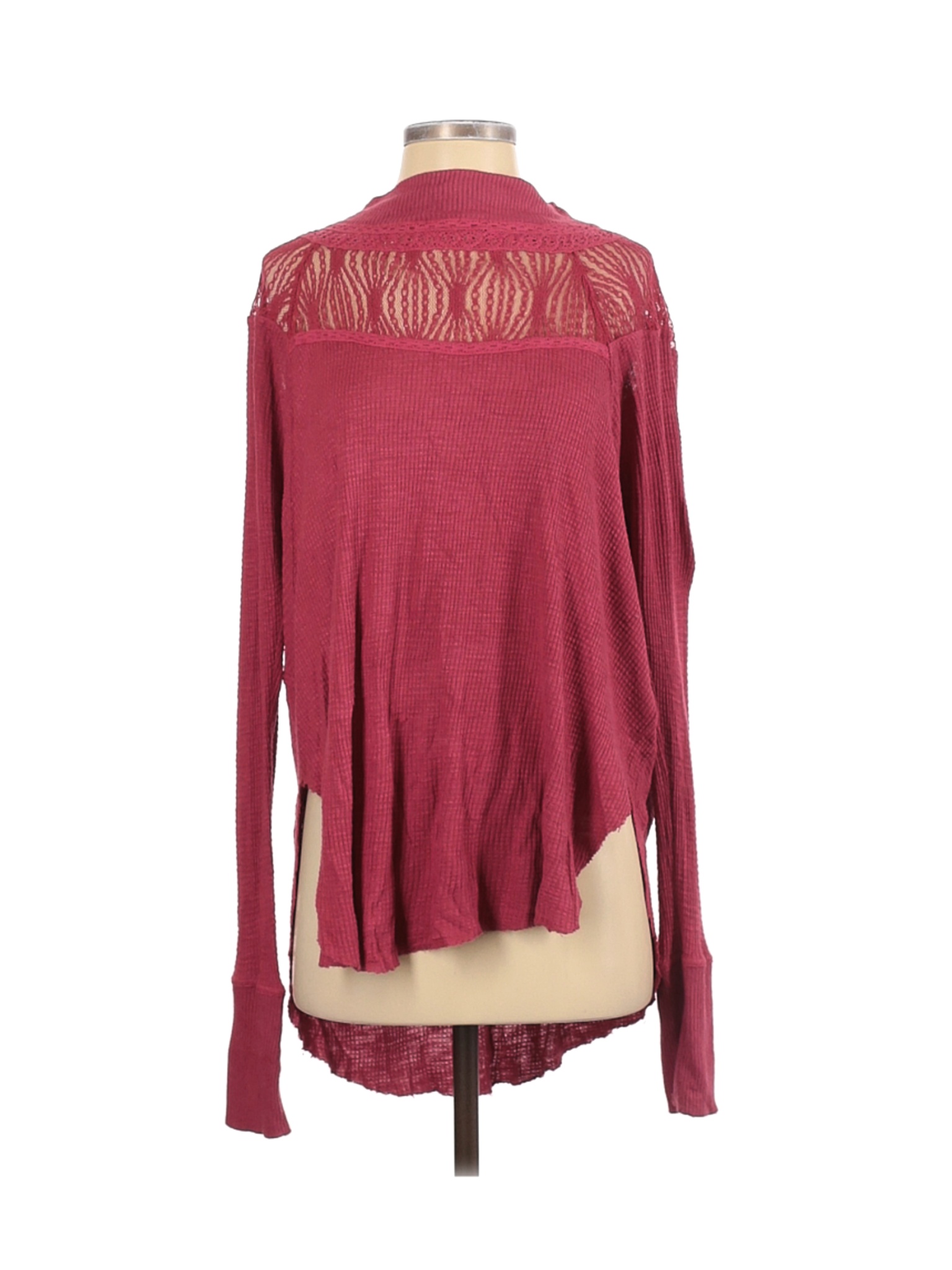 free people red shirt